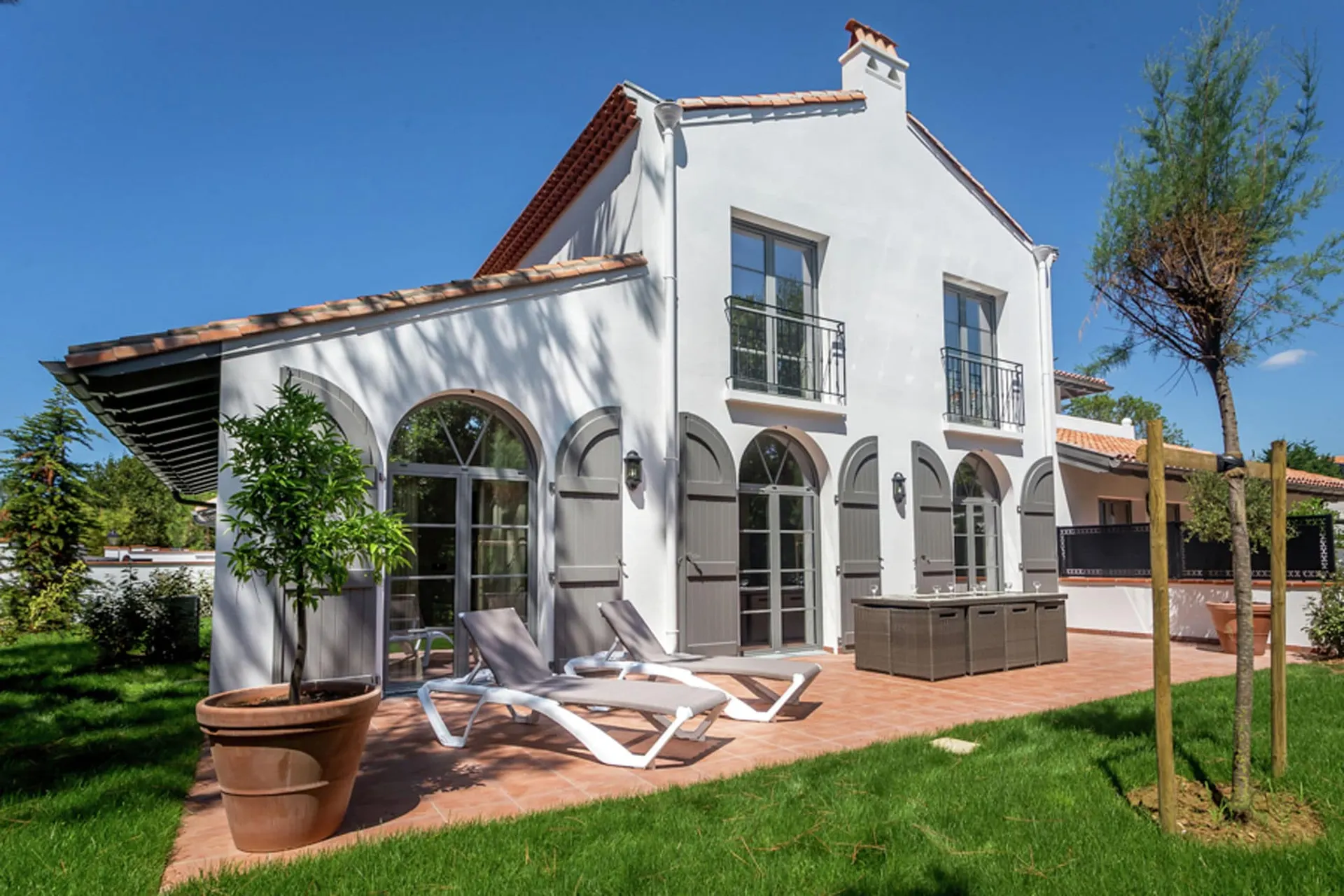 Extérieur maison de vacances (été)