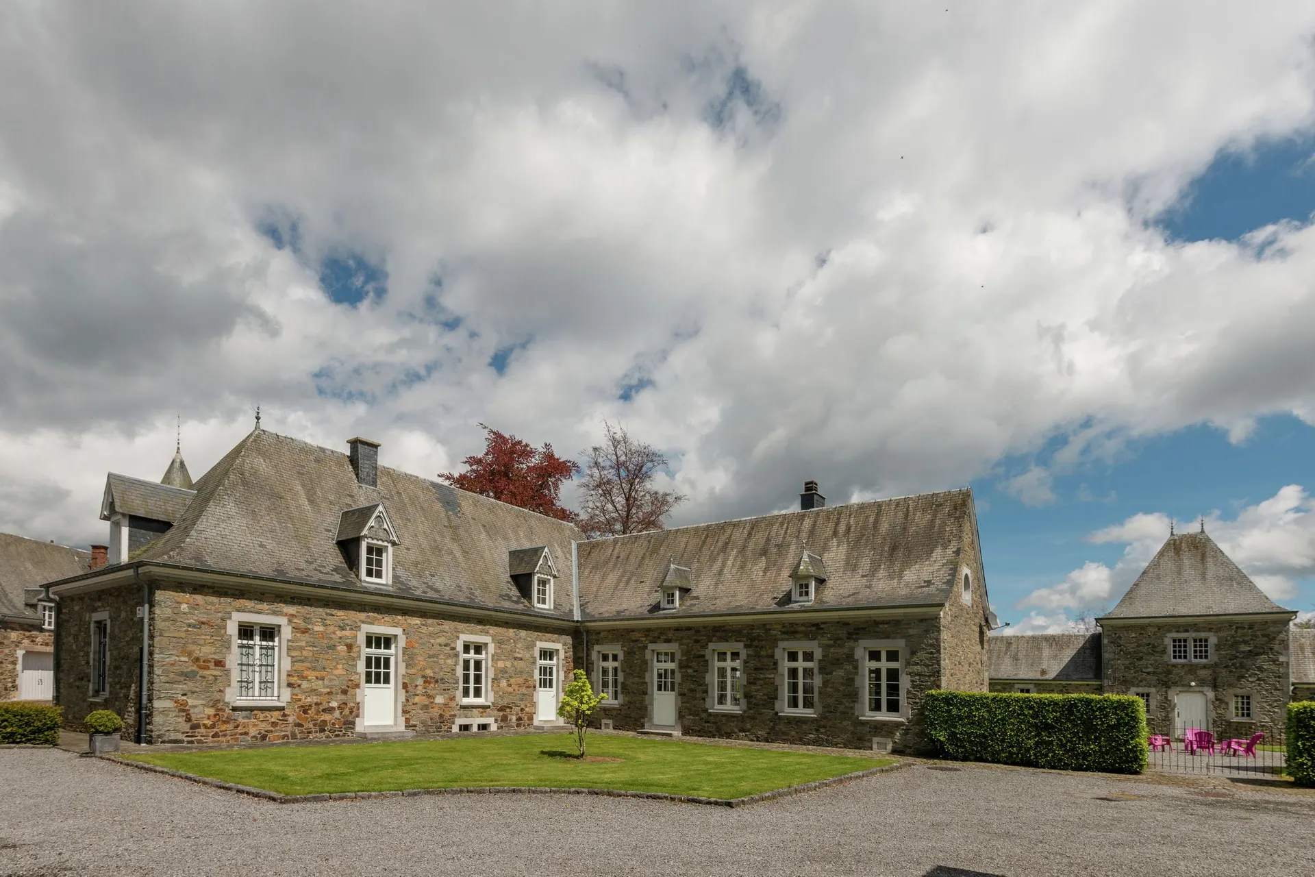 Exterieur vakantiehuis (zomer)