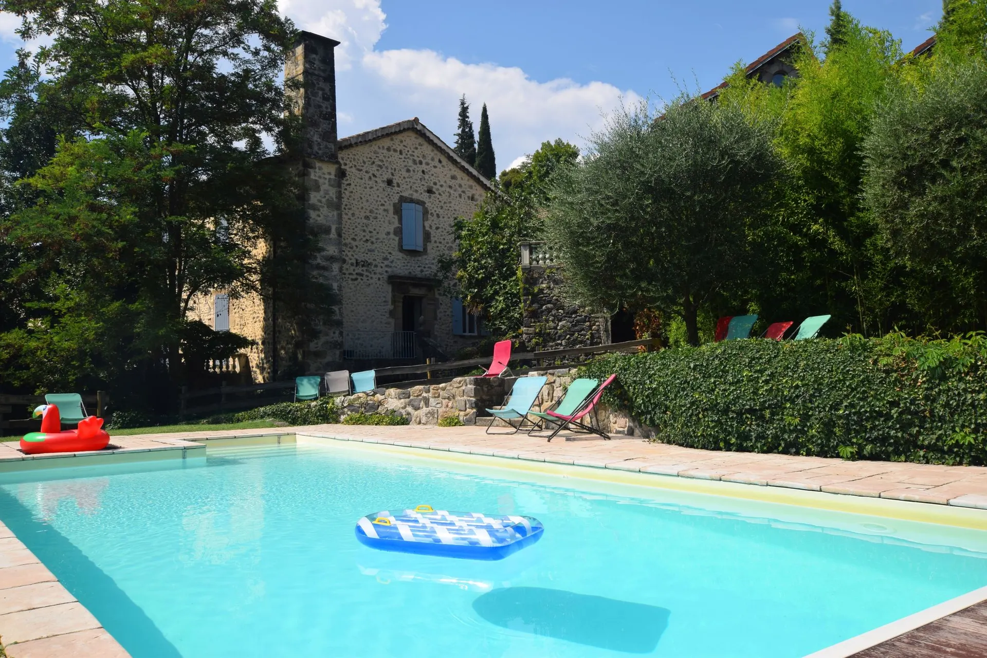 Extérieur maison de vacances (été)