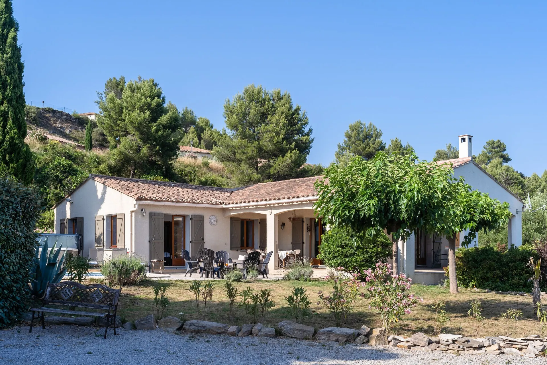 Extérieur maison de vacances (été)