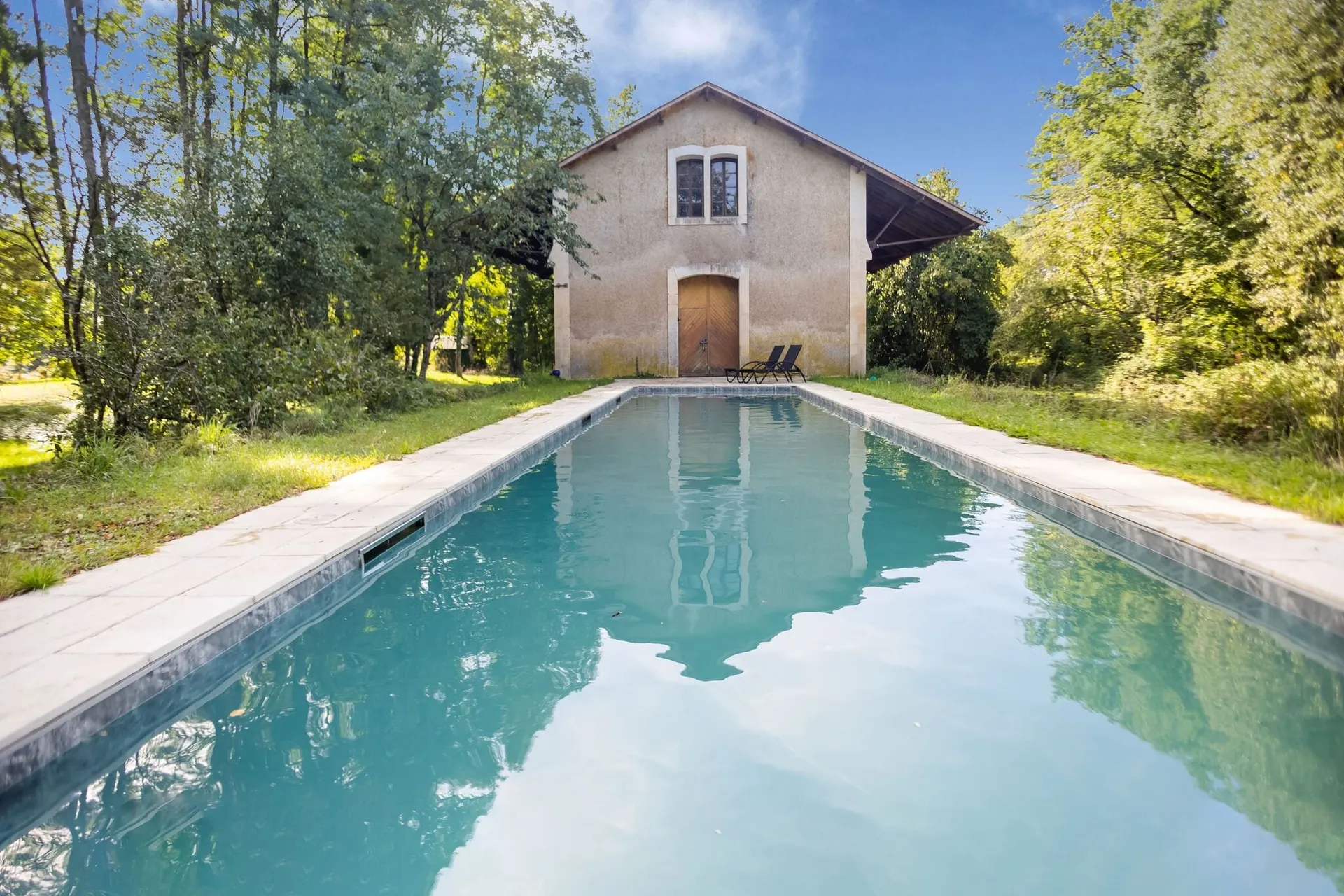 Piscine maison de vacances