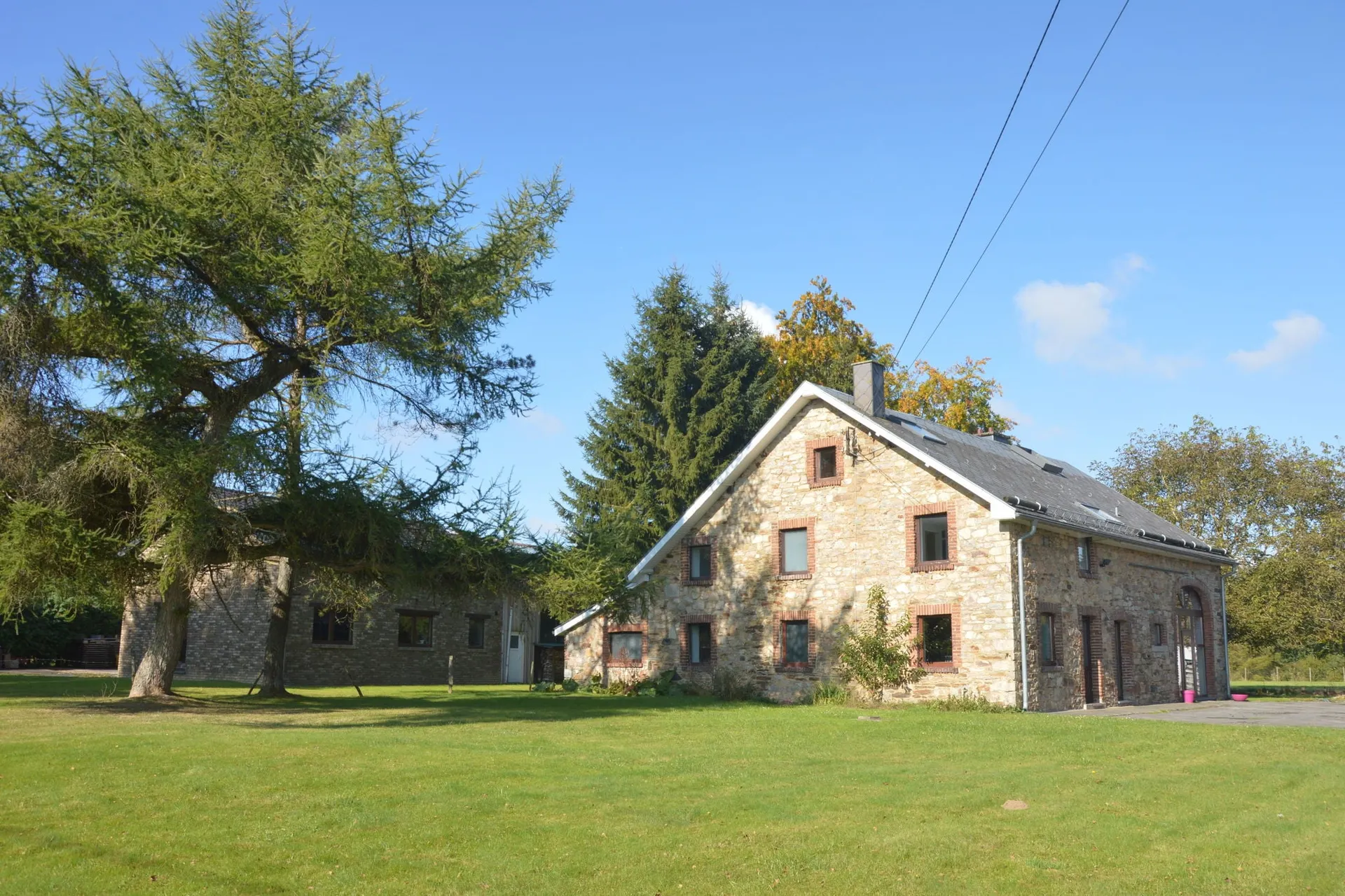 Exterieur vakantiehuis (zomer)