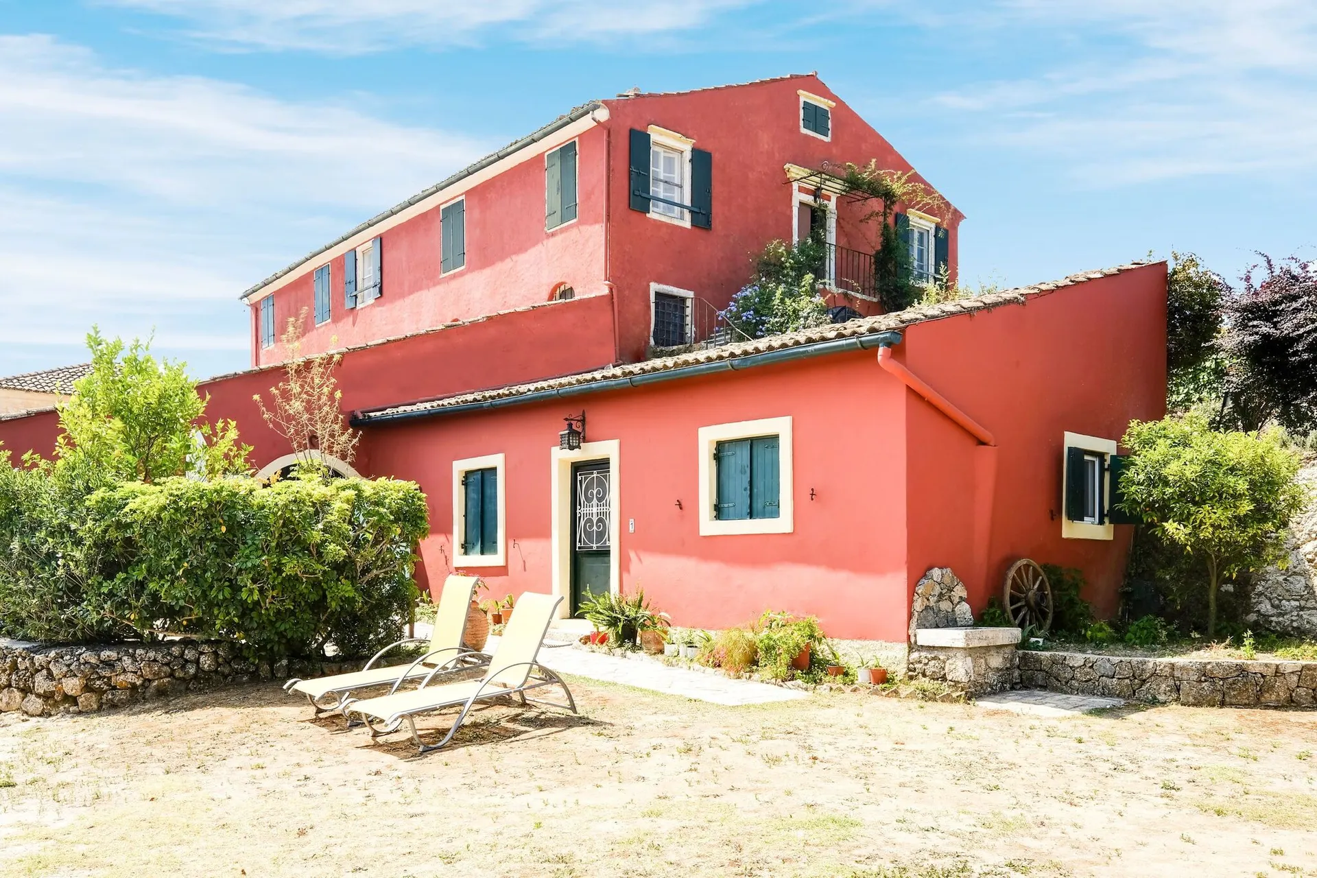 Extérieur maison de vacances (été)