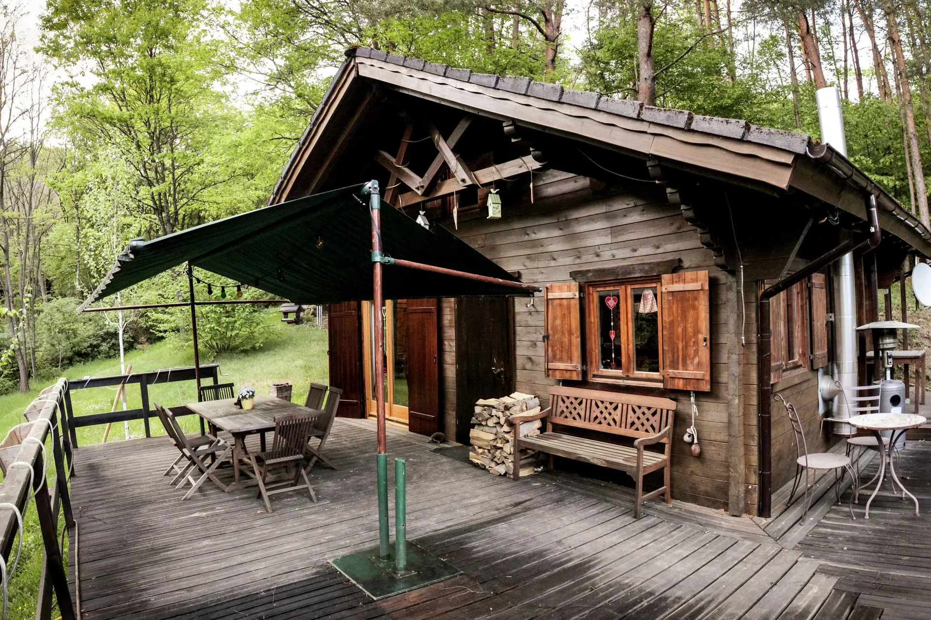 Extérieur maison de vacances (été)