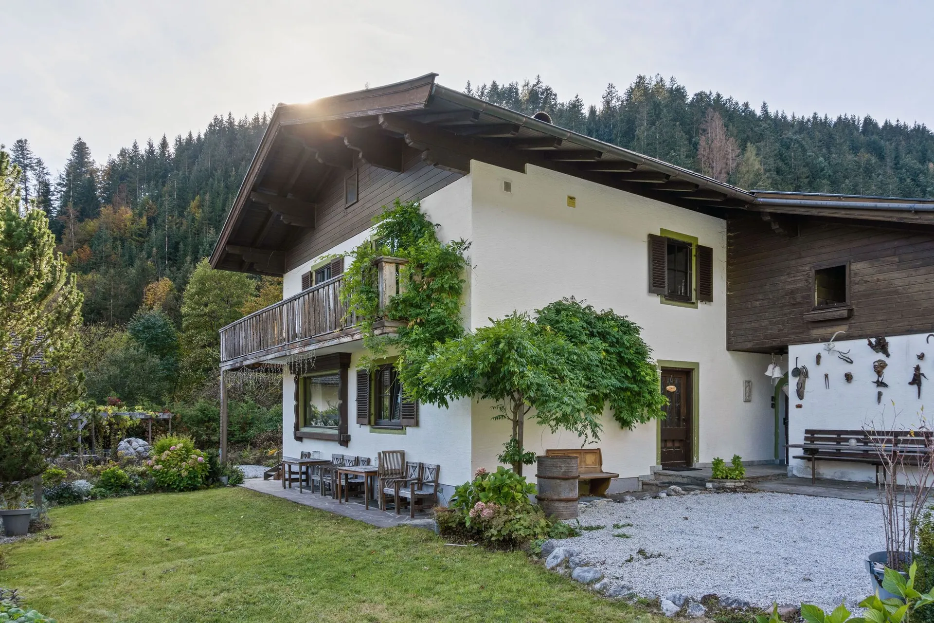 Exterieur vakantiehuis (zomer)
