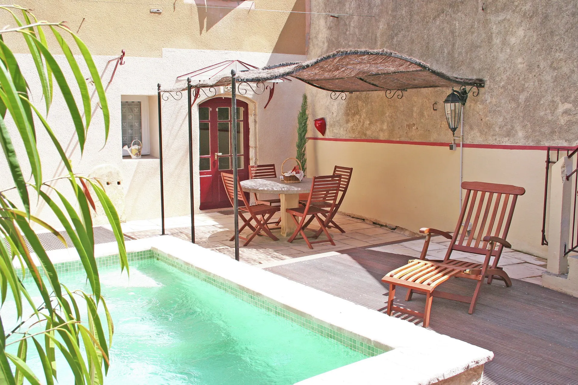 Piscine maison de vacances