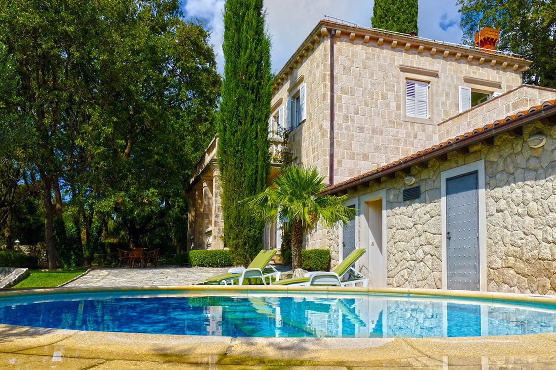 Extérieur maison de vacances (été)