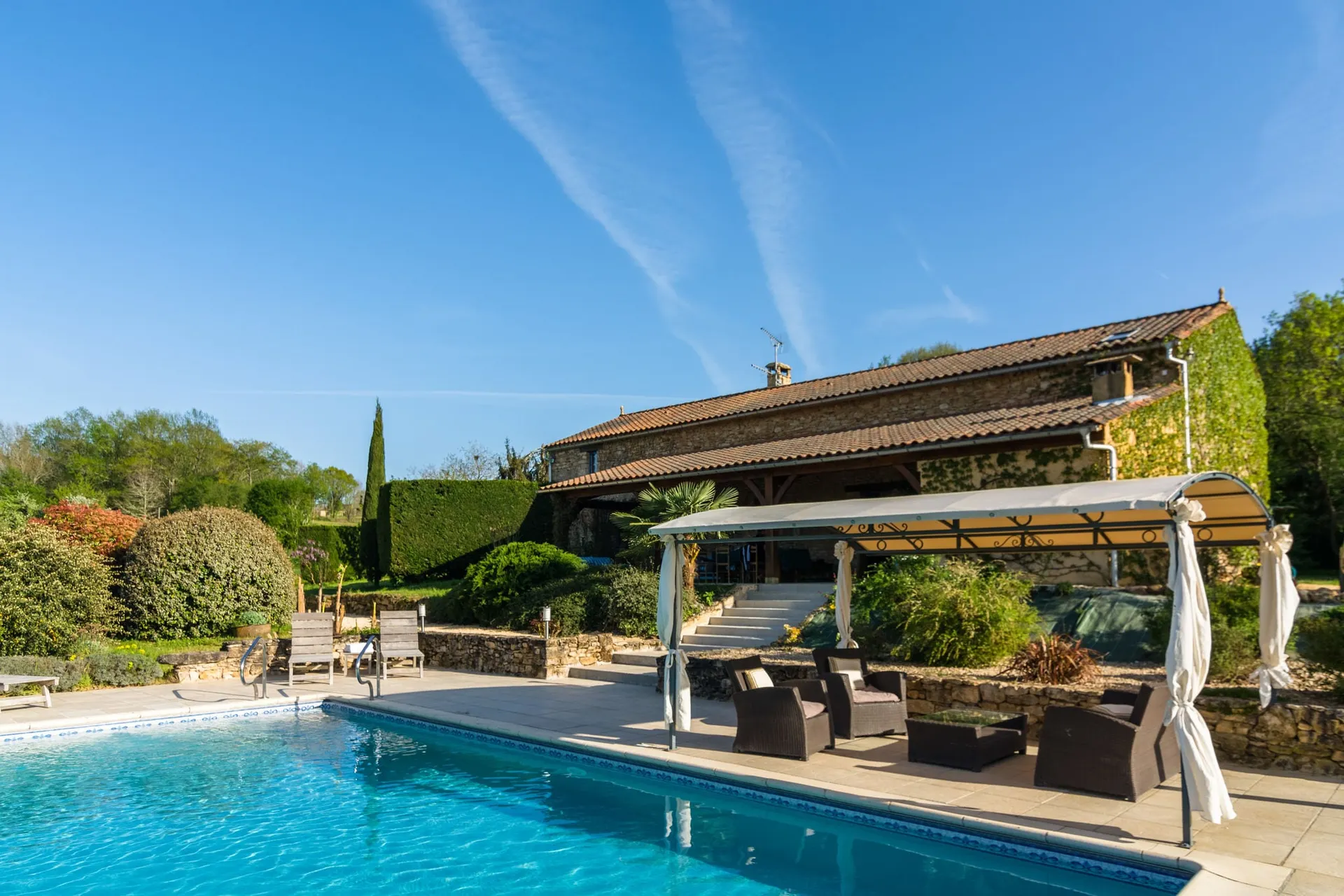 Extérieur maison de vacances (été)