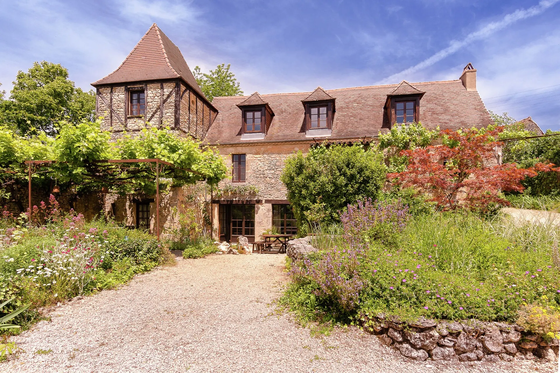 Extérieur maison de vacances (été)