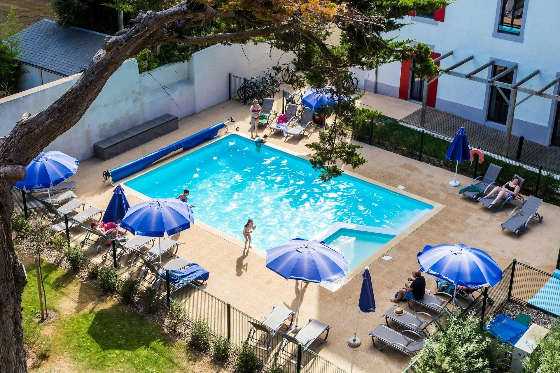 Zwembad van vakantiehuis