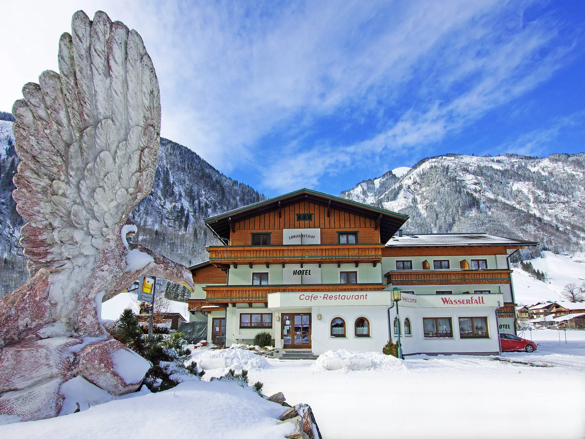 Buitenkant hotel