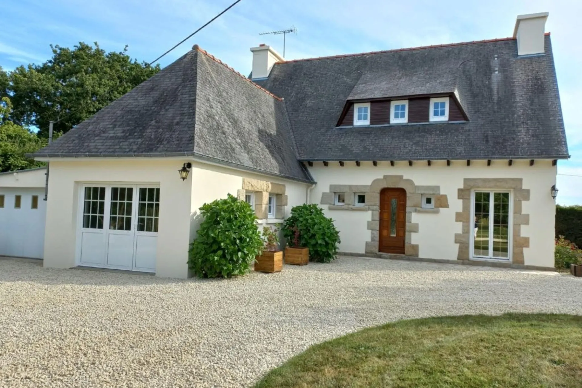 Exterieur vakantiehuis (zomer)