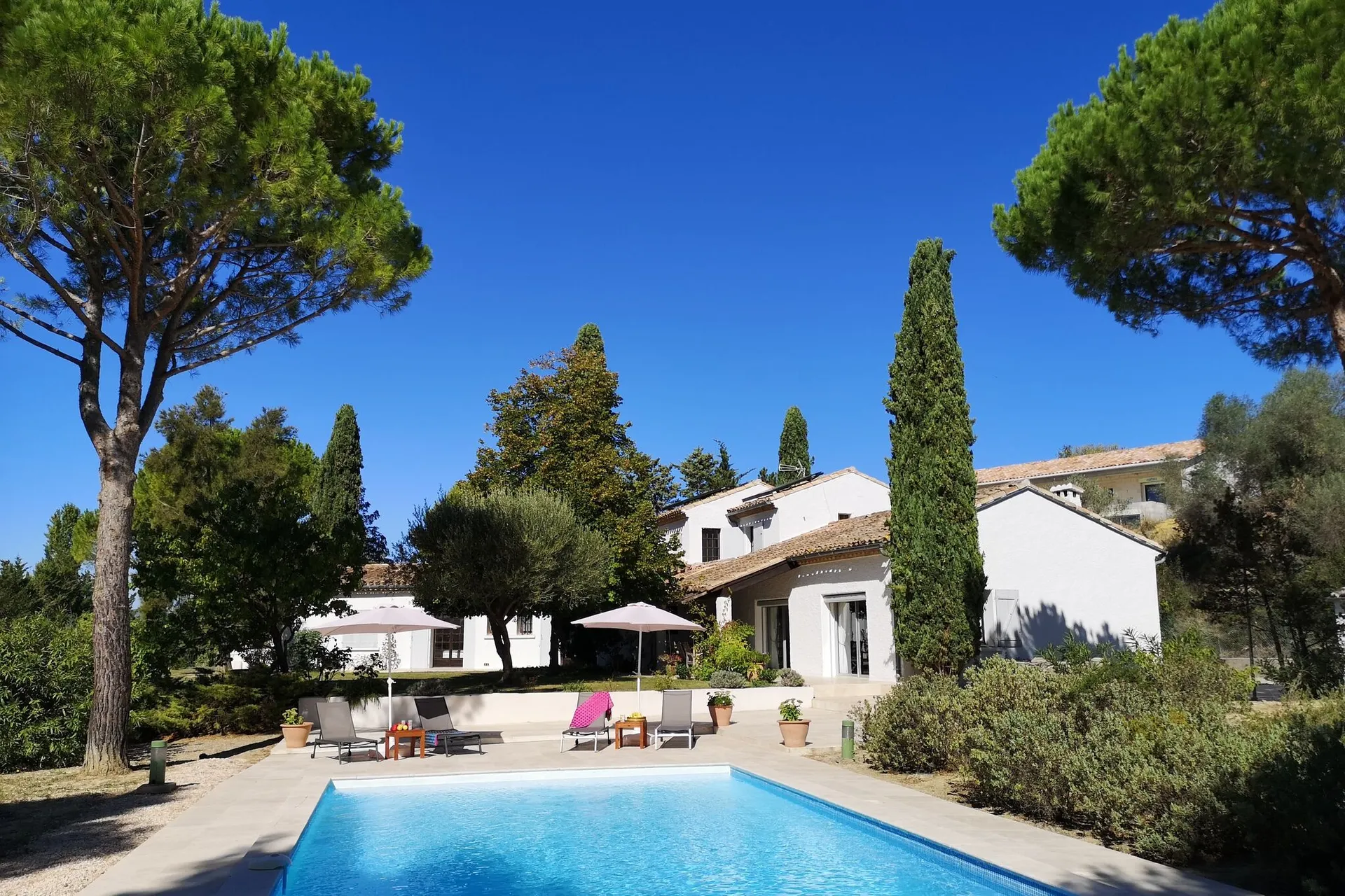 Piscine maison de vacances