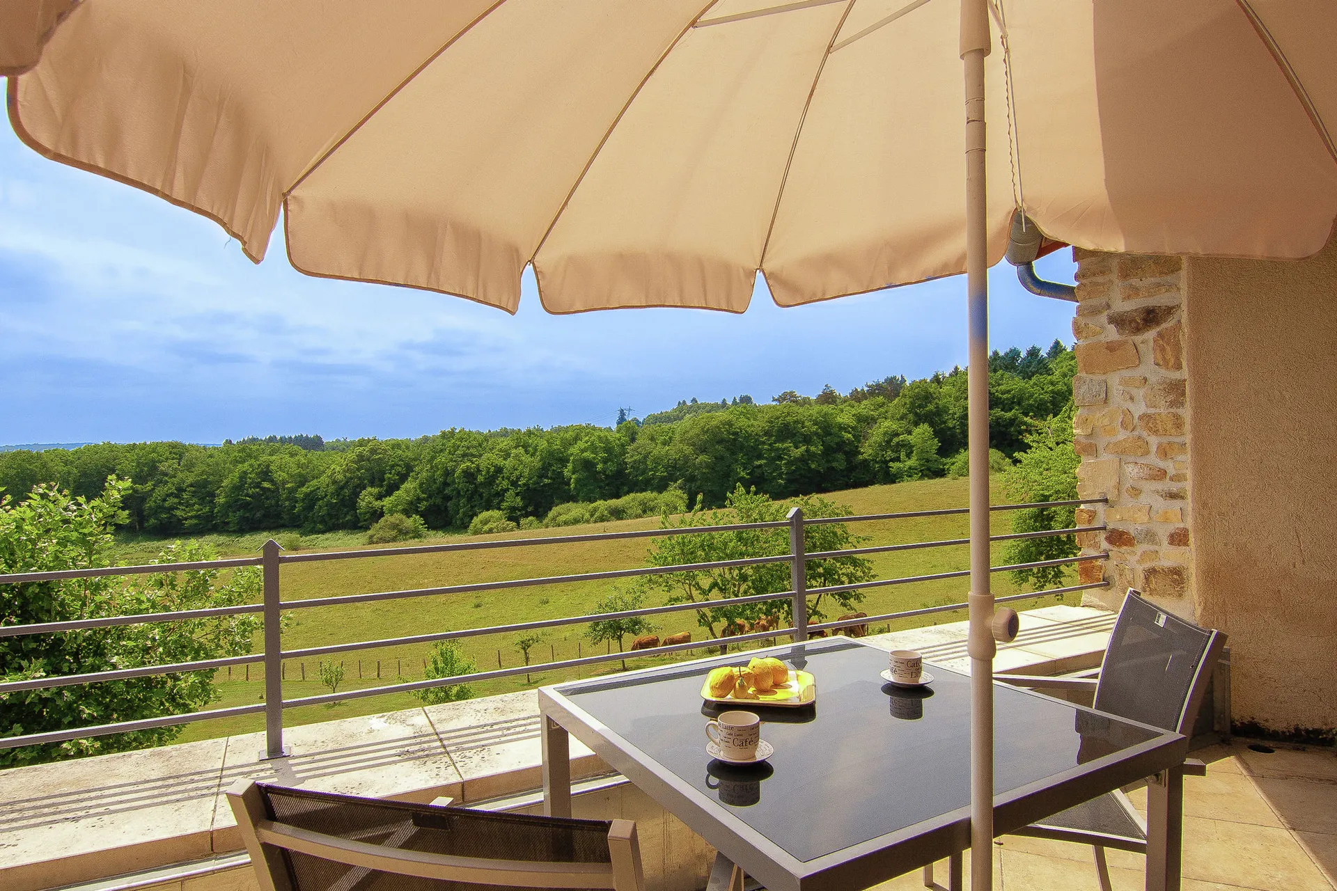 Extérieur maison de vacances (été)