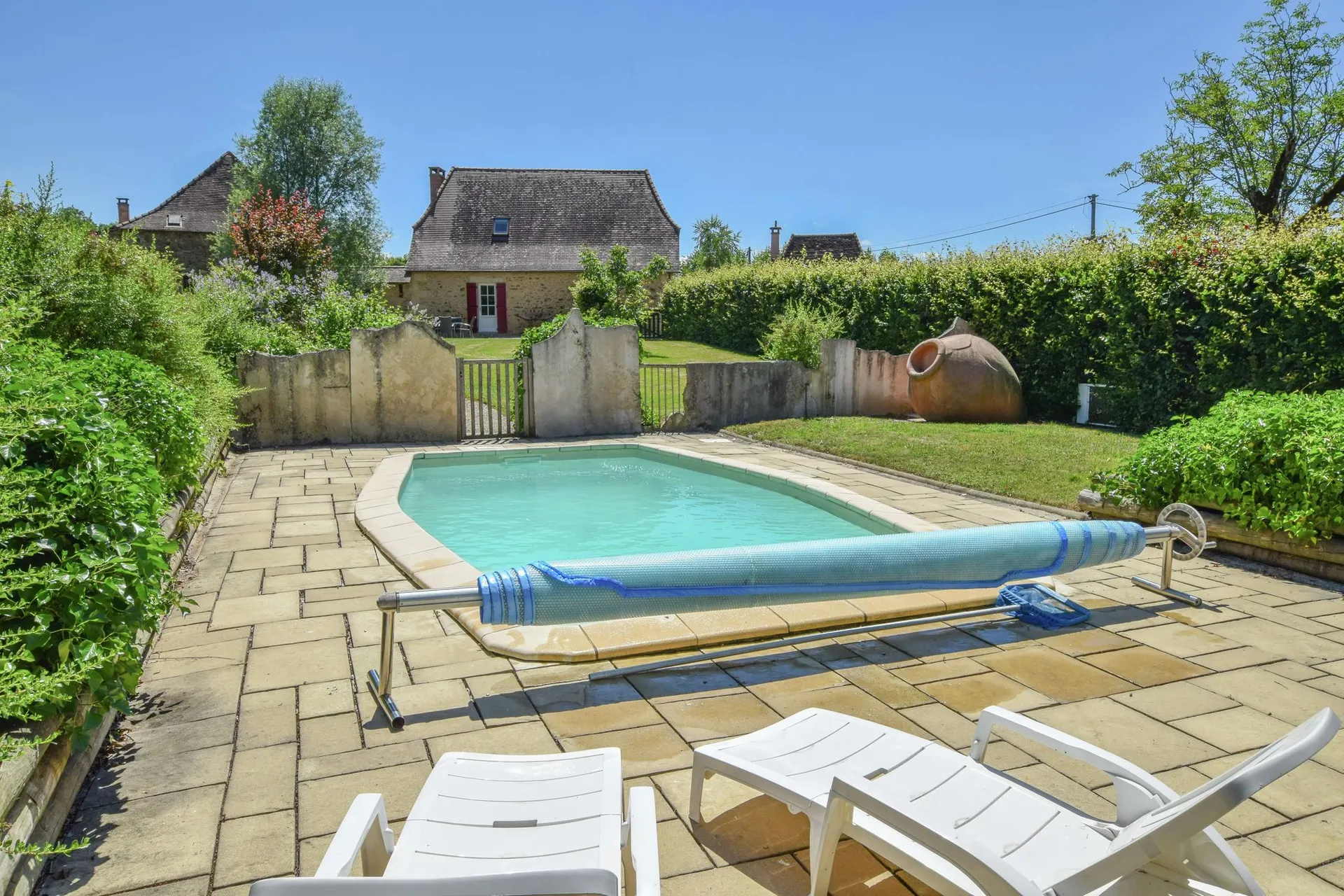 Extérieur maison de vacances (été)