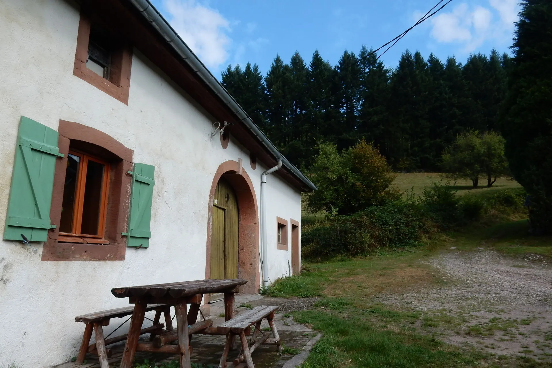 Exterieur vakantiehuis (zomer)
