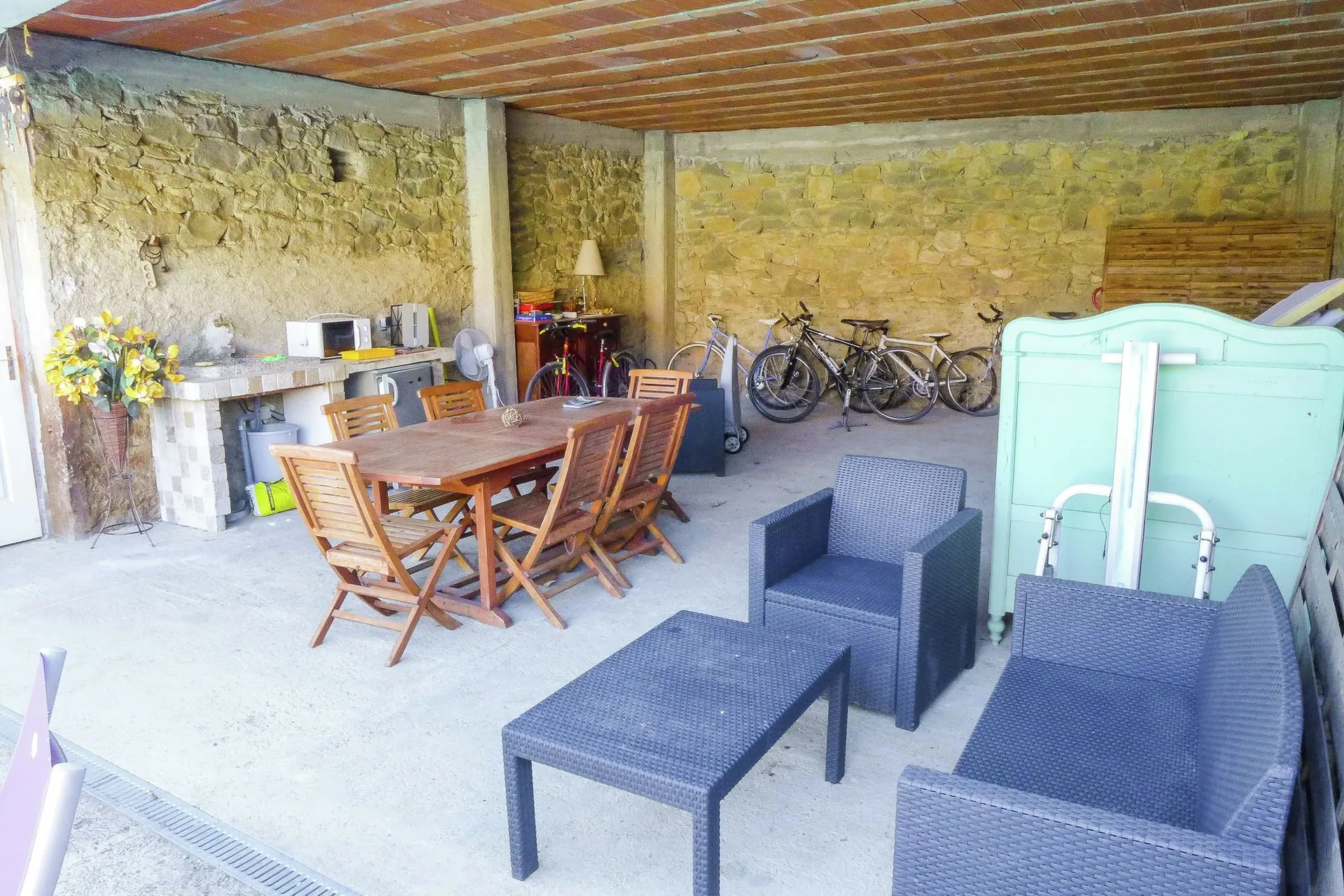 Extérieur maison de vacances (été)