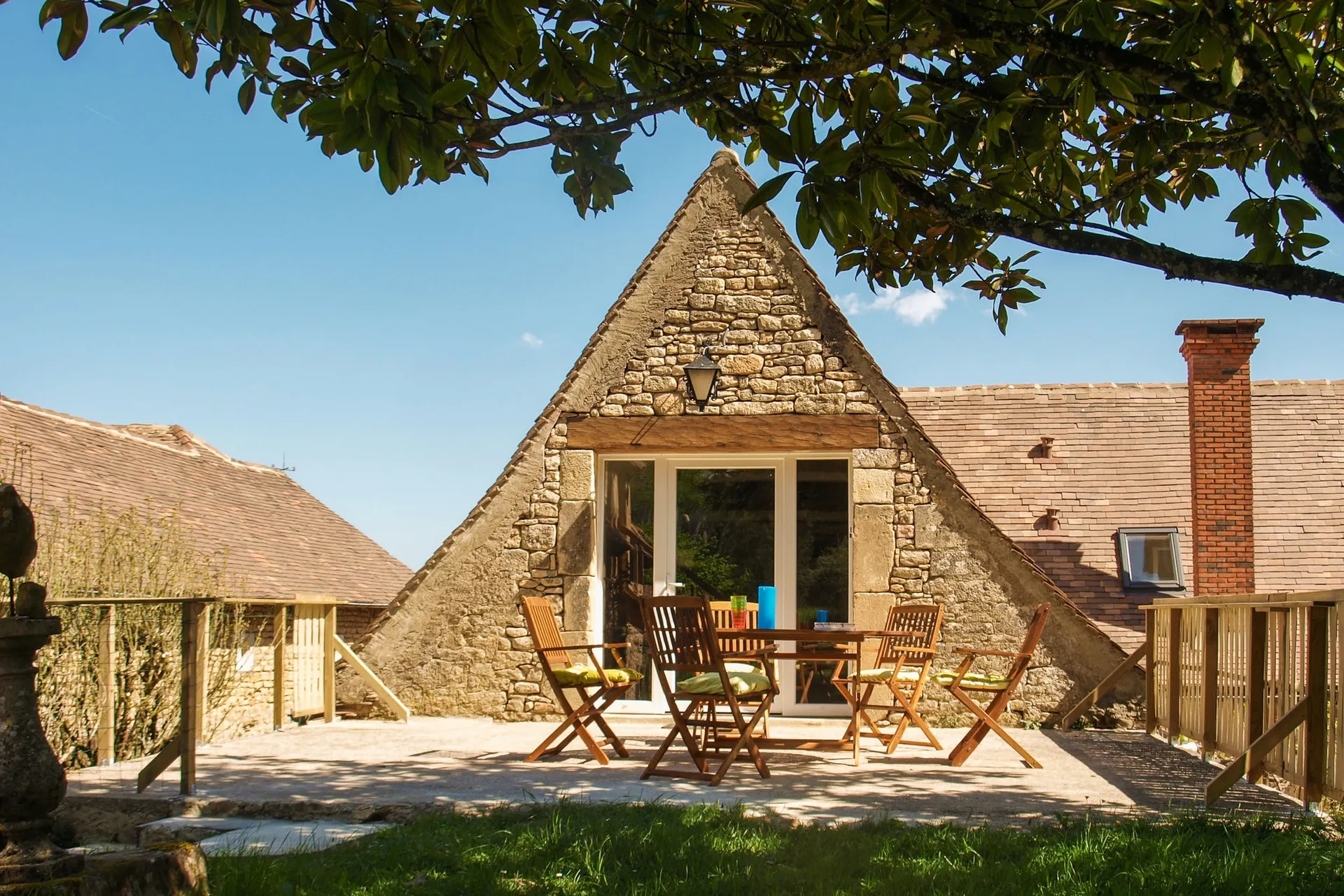 Extérieur maison de vacances (été)