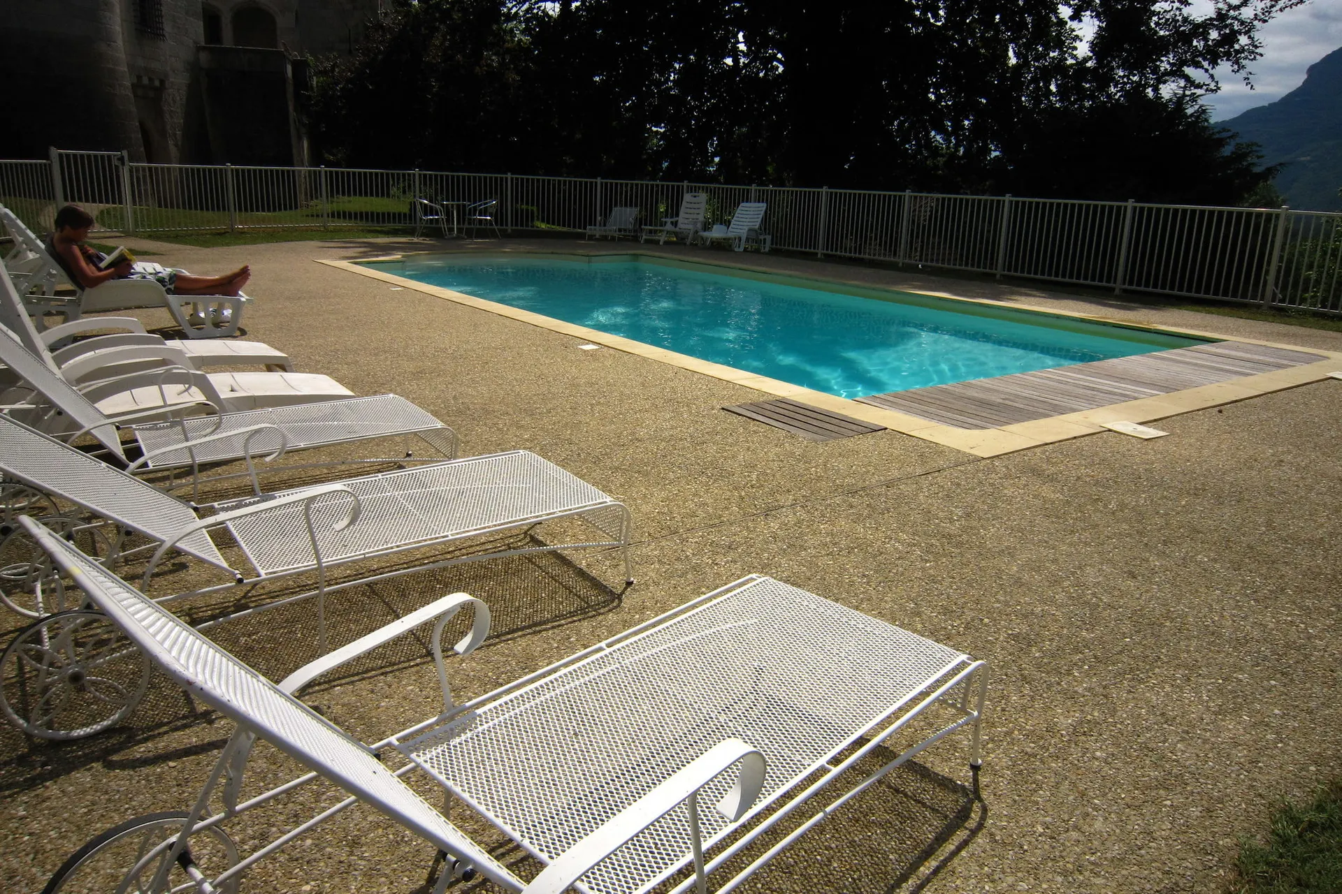 Piscine maison de vacances