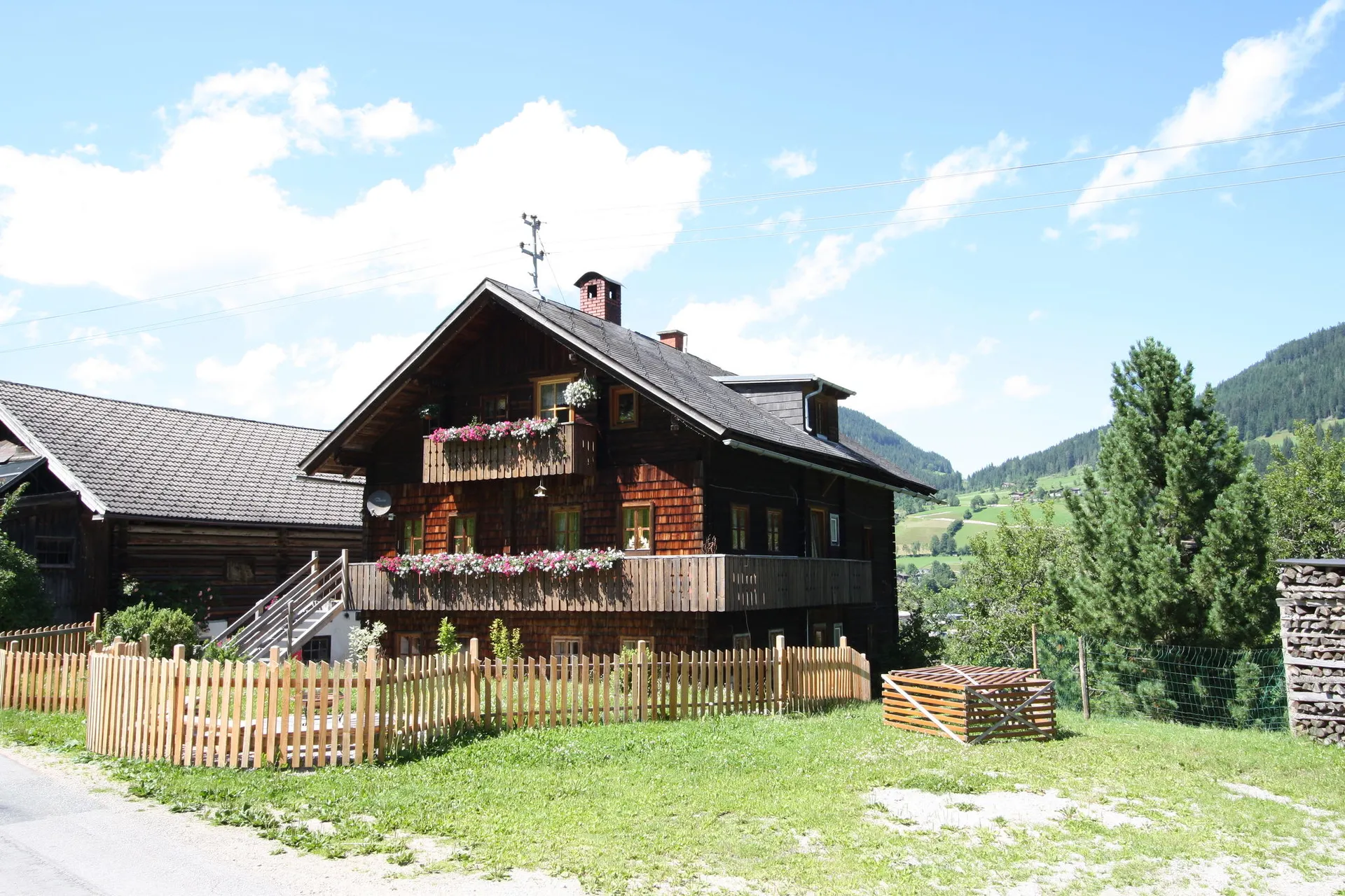 Extérieur maison de vacances (été)