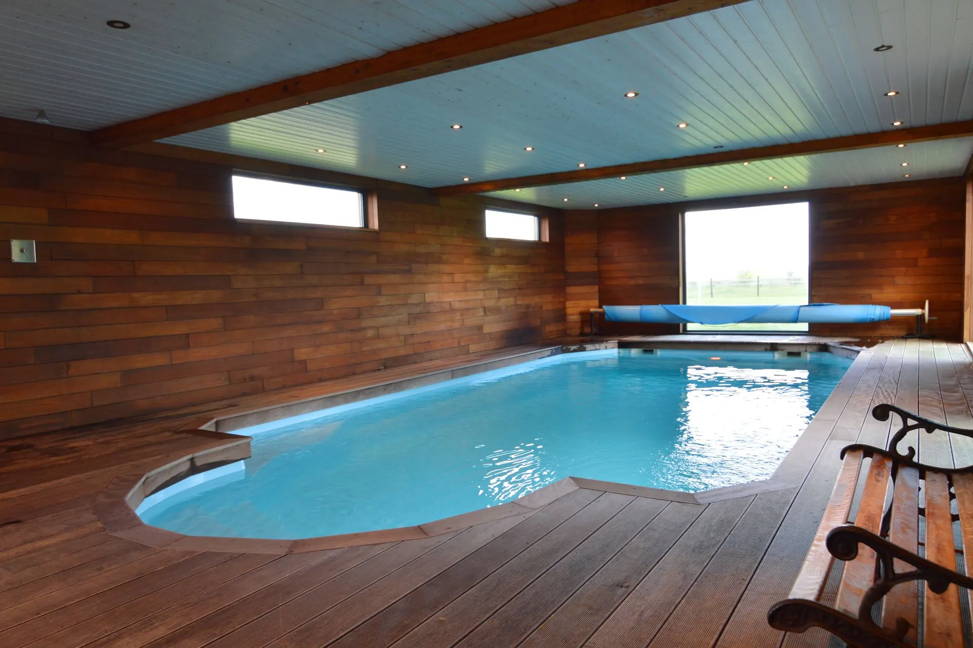 Piscine maison de vacances