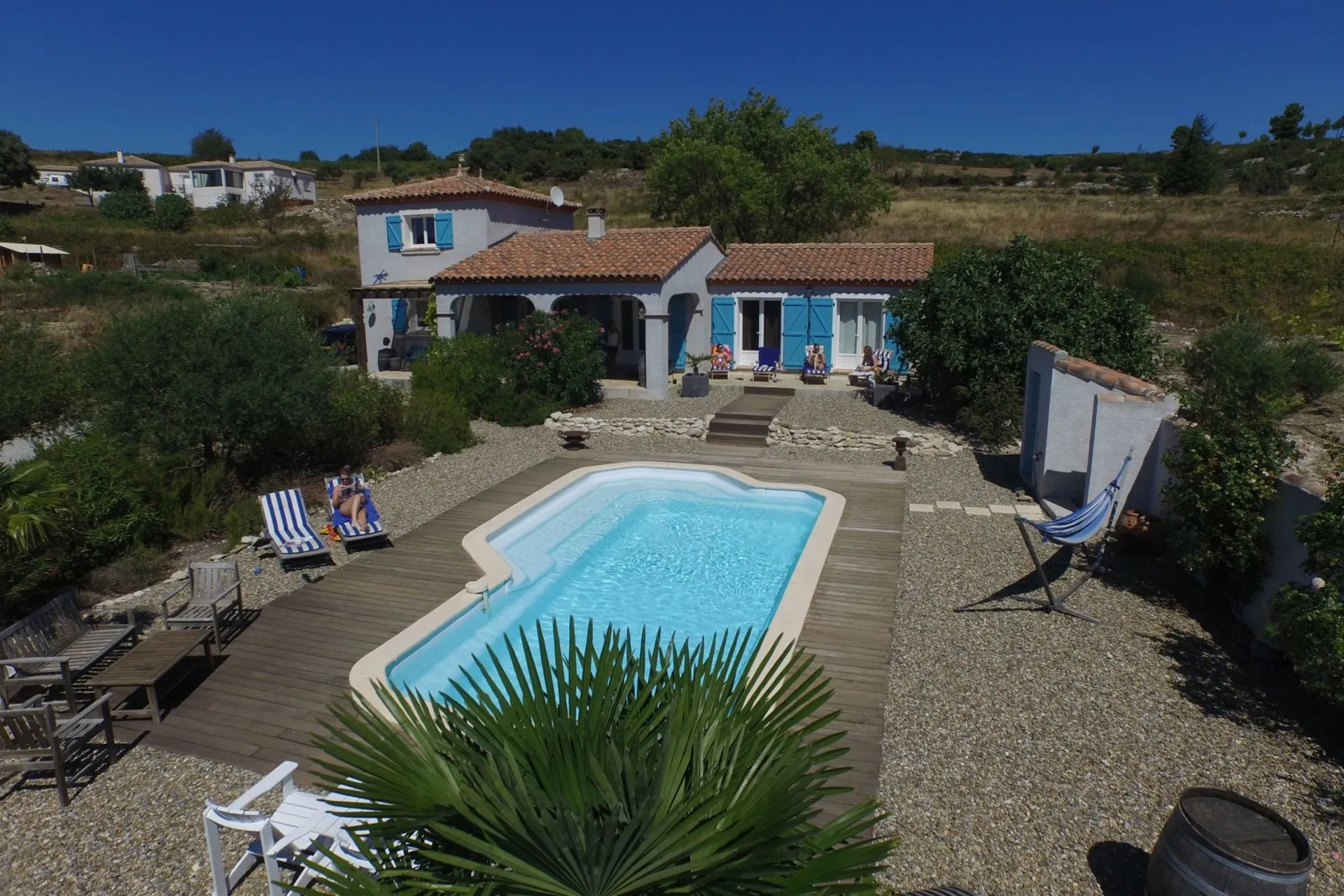 Extérieur maison de vacances (été)