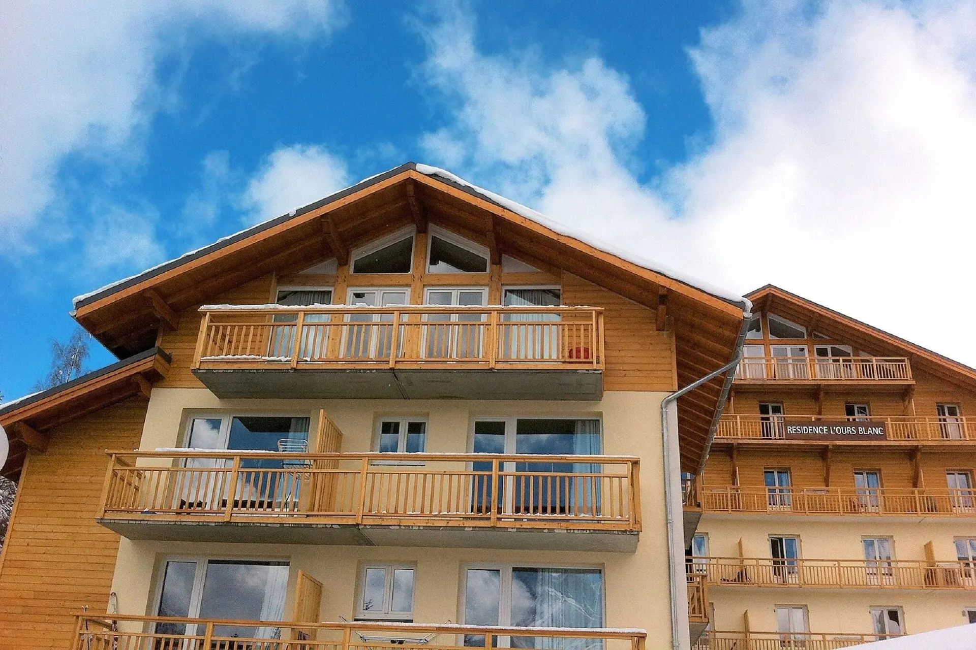 Extérieur maison de vacances (hiver)