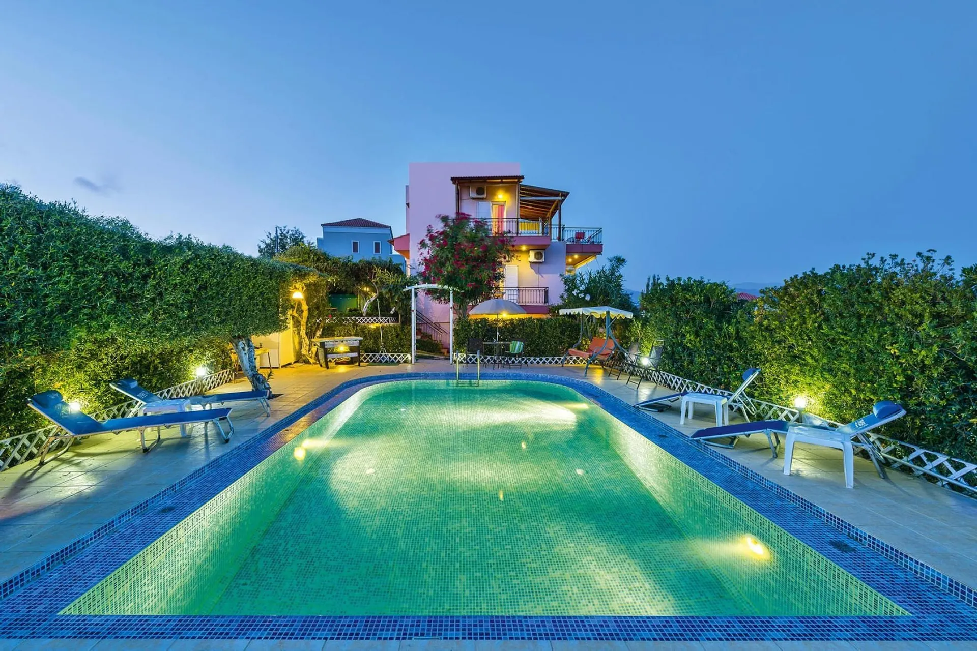 Piscine maison de vacances