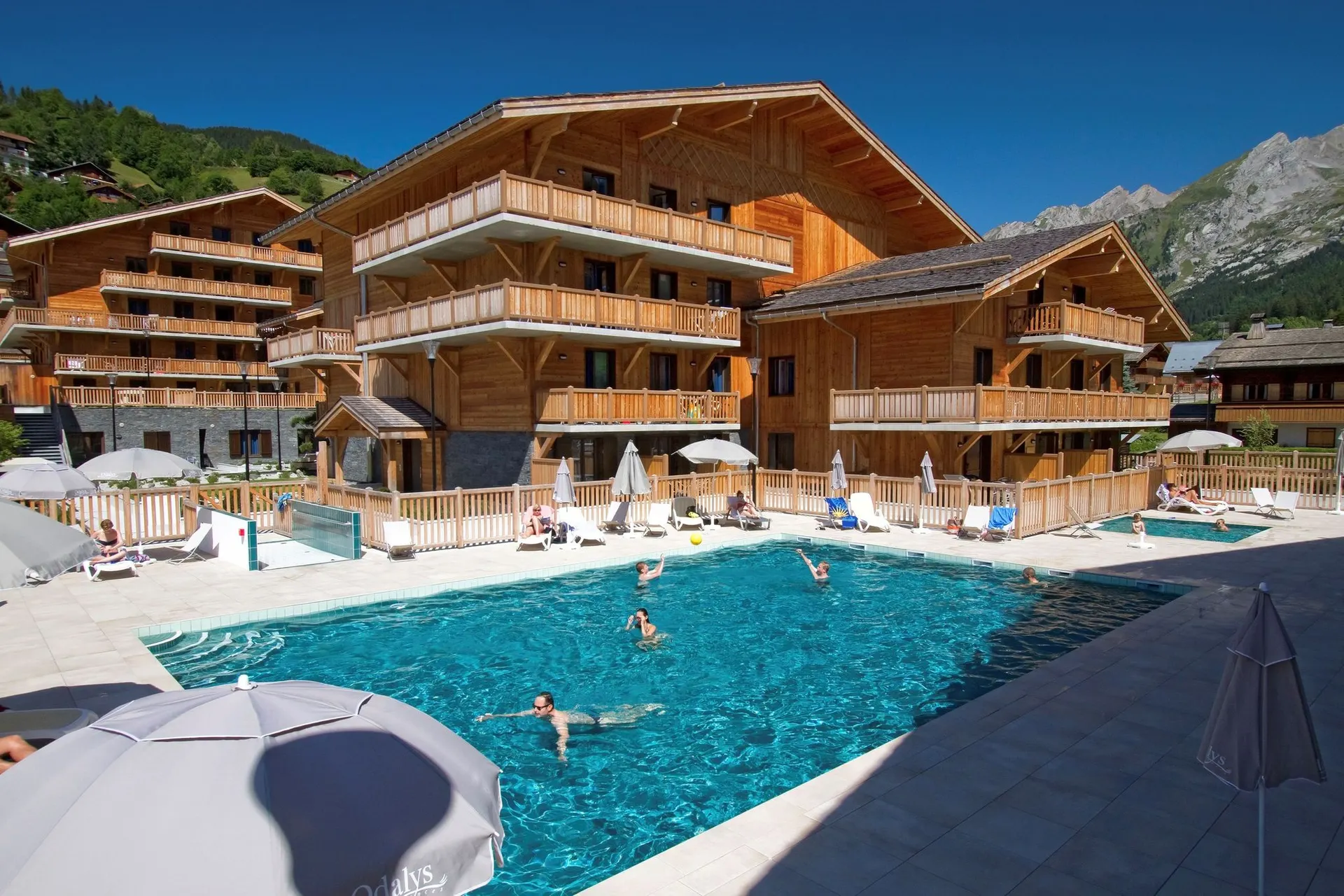 Extérieur maison de vacances (été)