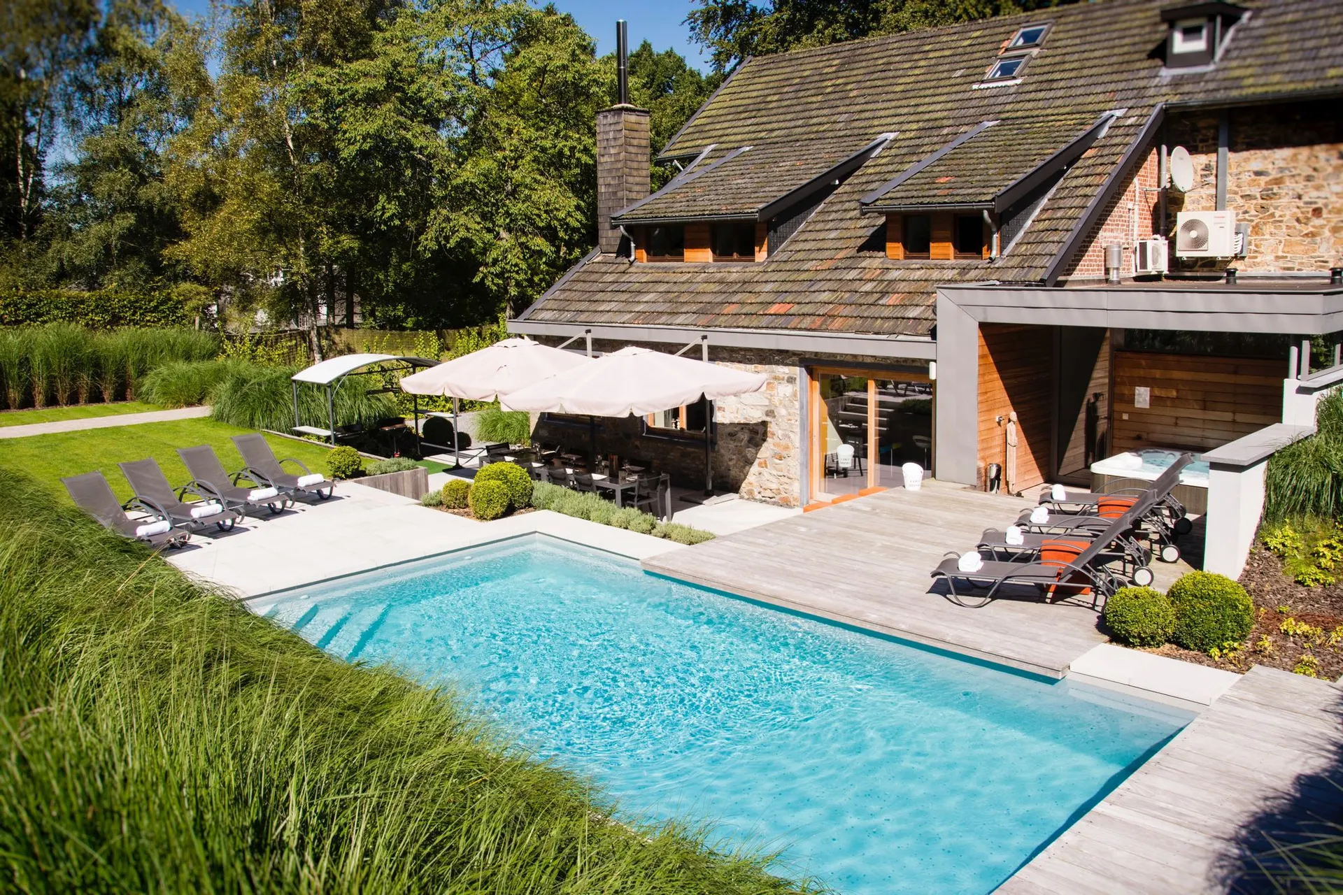 Extérieur maison de vacances (été)