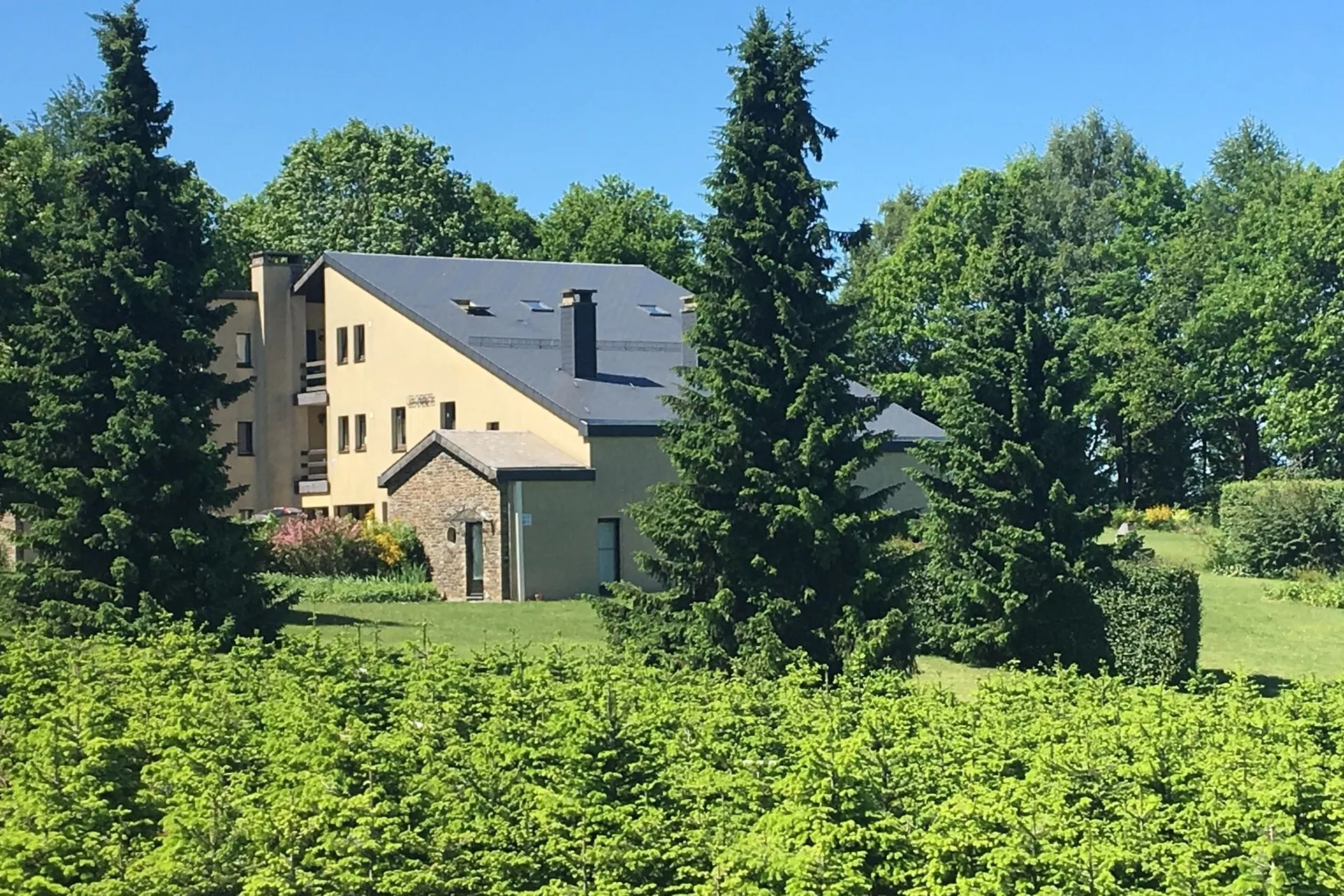 Exterieur vakantiehuis (zomer)