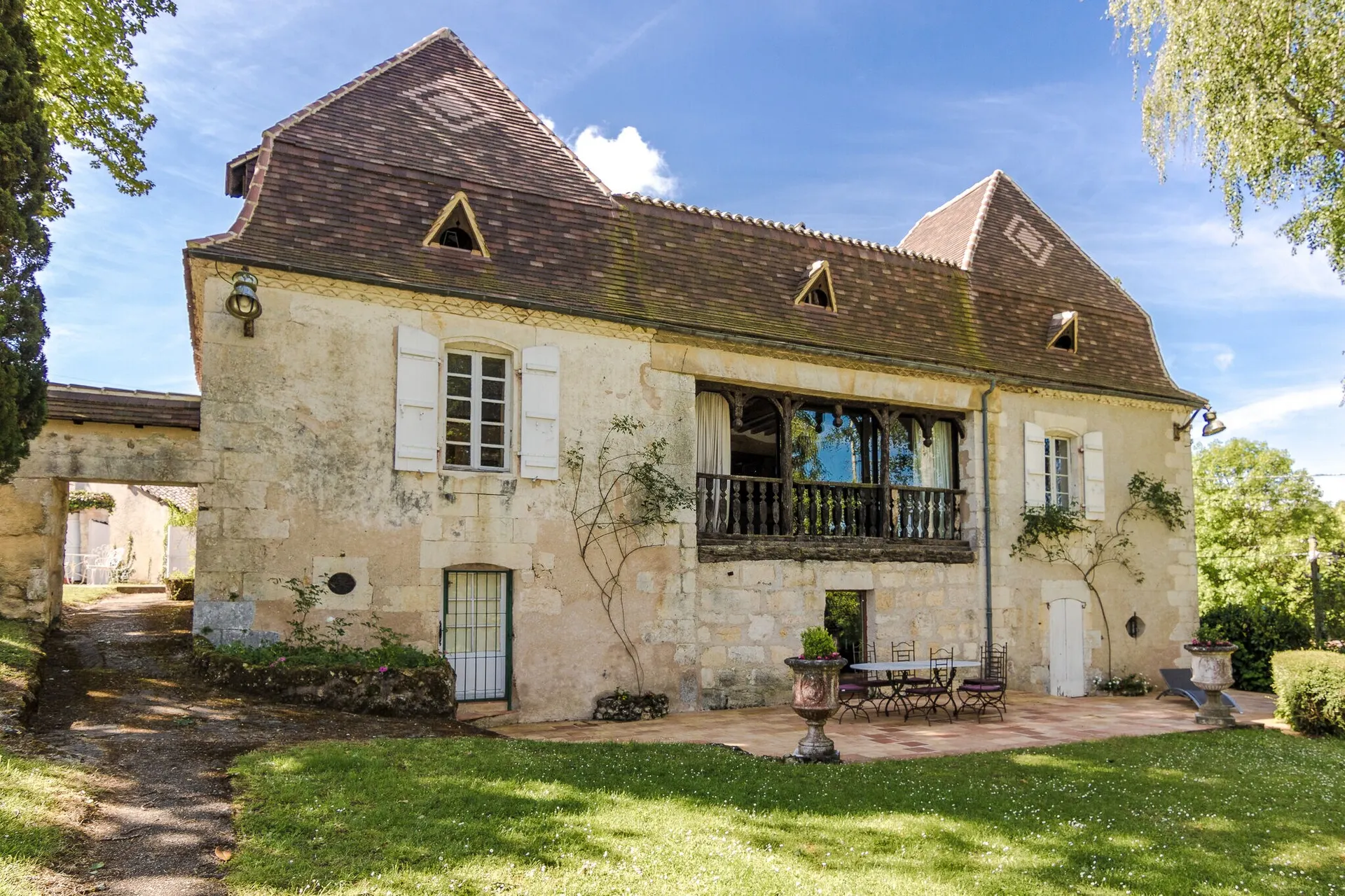 Extérieur maison de vacances (été)