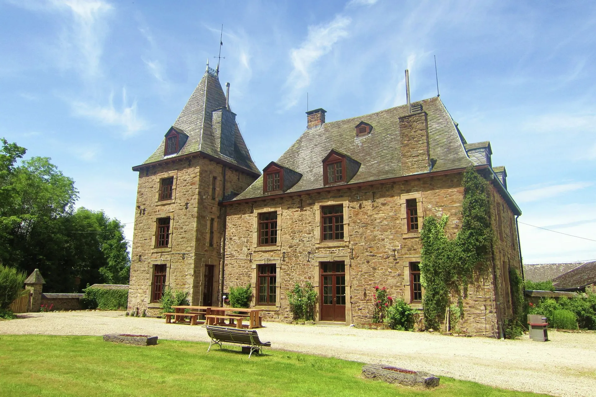 Extérieur maison de vacances (été)