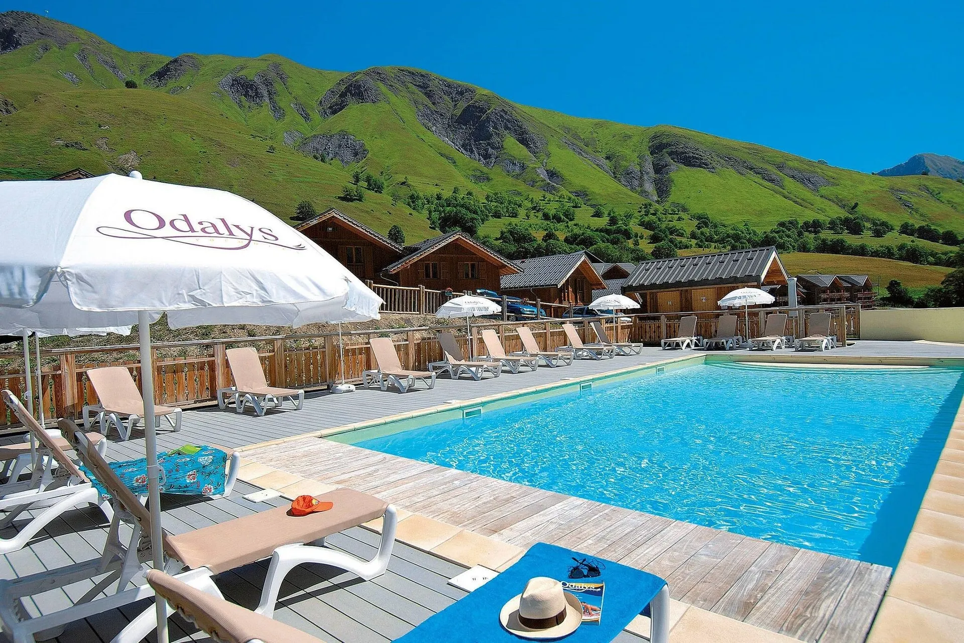 Piscine maison de vacances