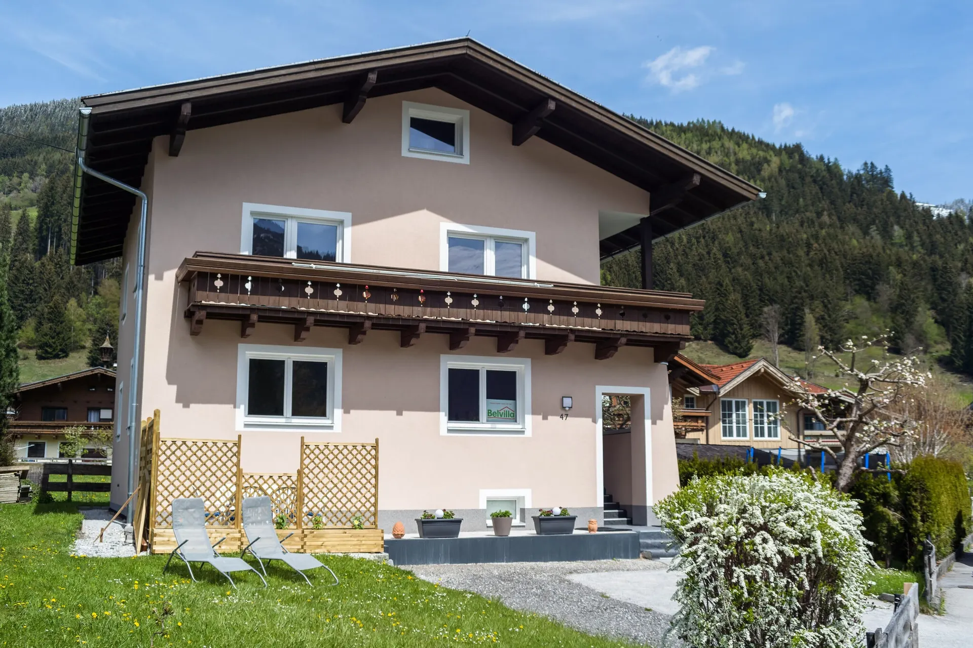Extérieur maison de vacances (été)