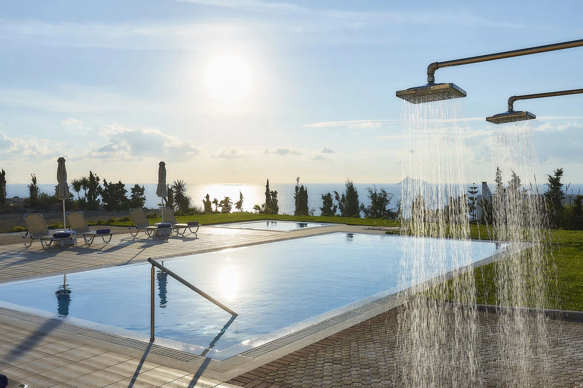 Piscine maison de vacances
