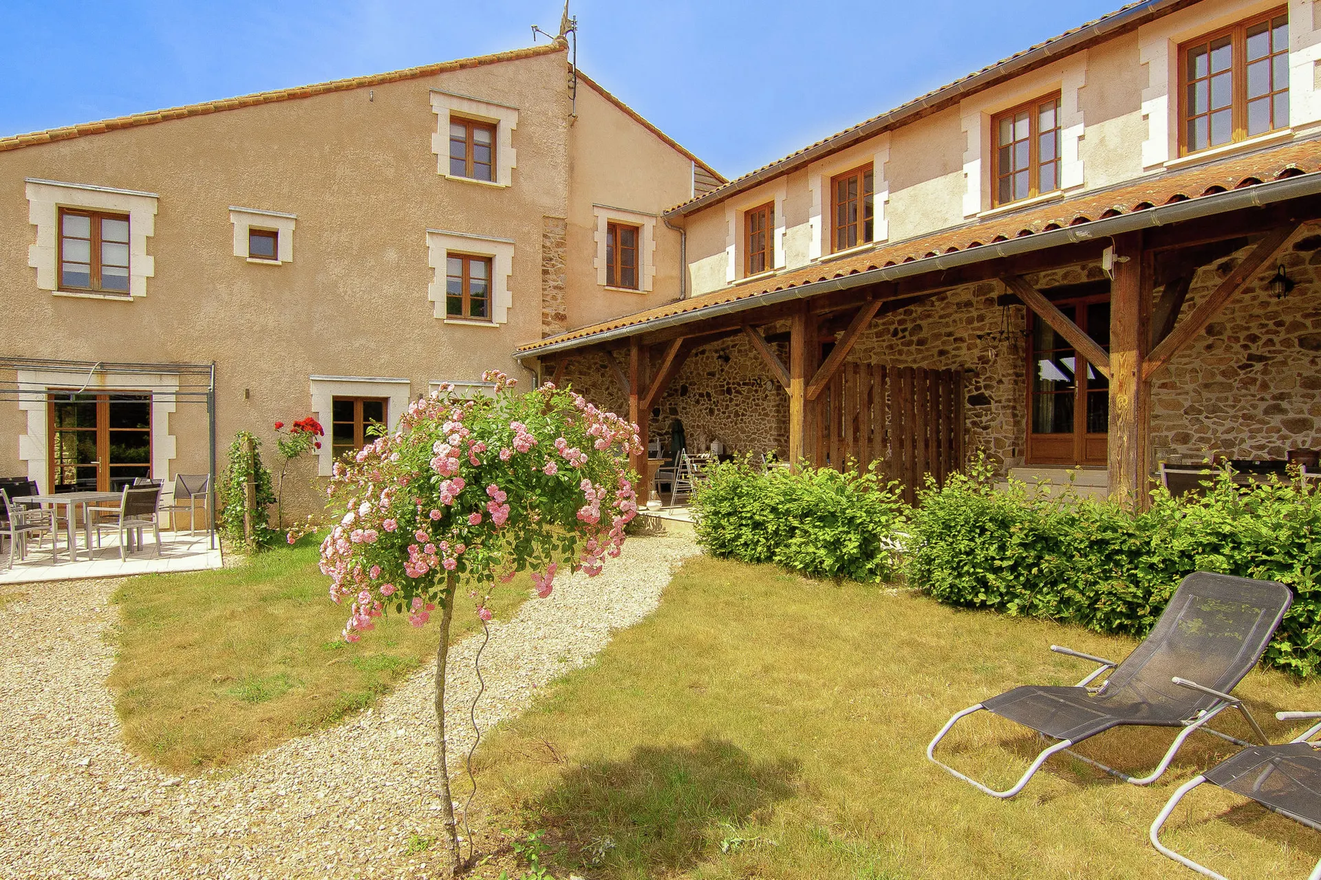 Extérieur maison de vacances (été)