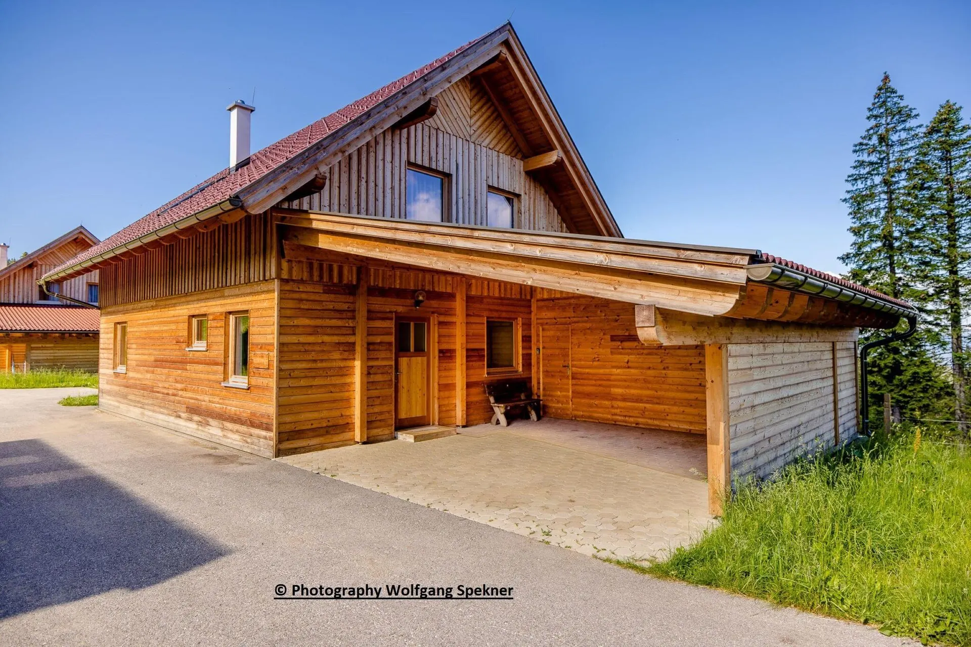 Exterieur vakantiehuis (zomer)