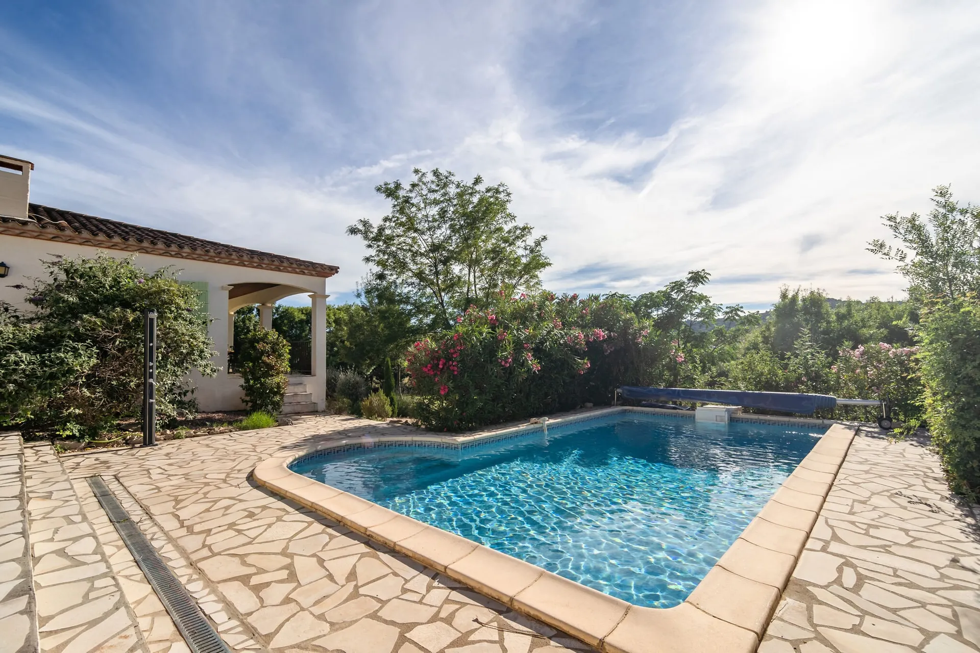 Piscine maison de vacances