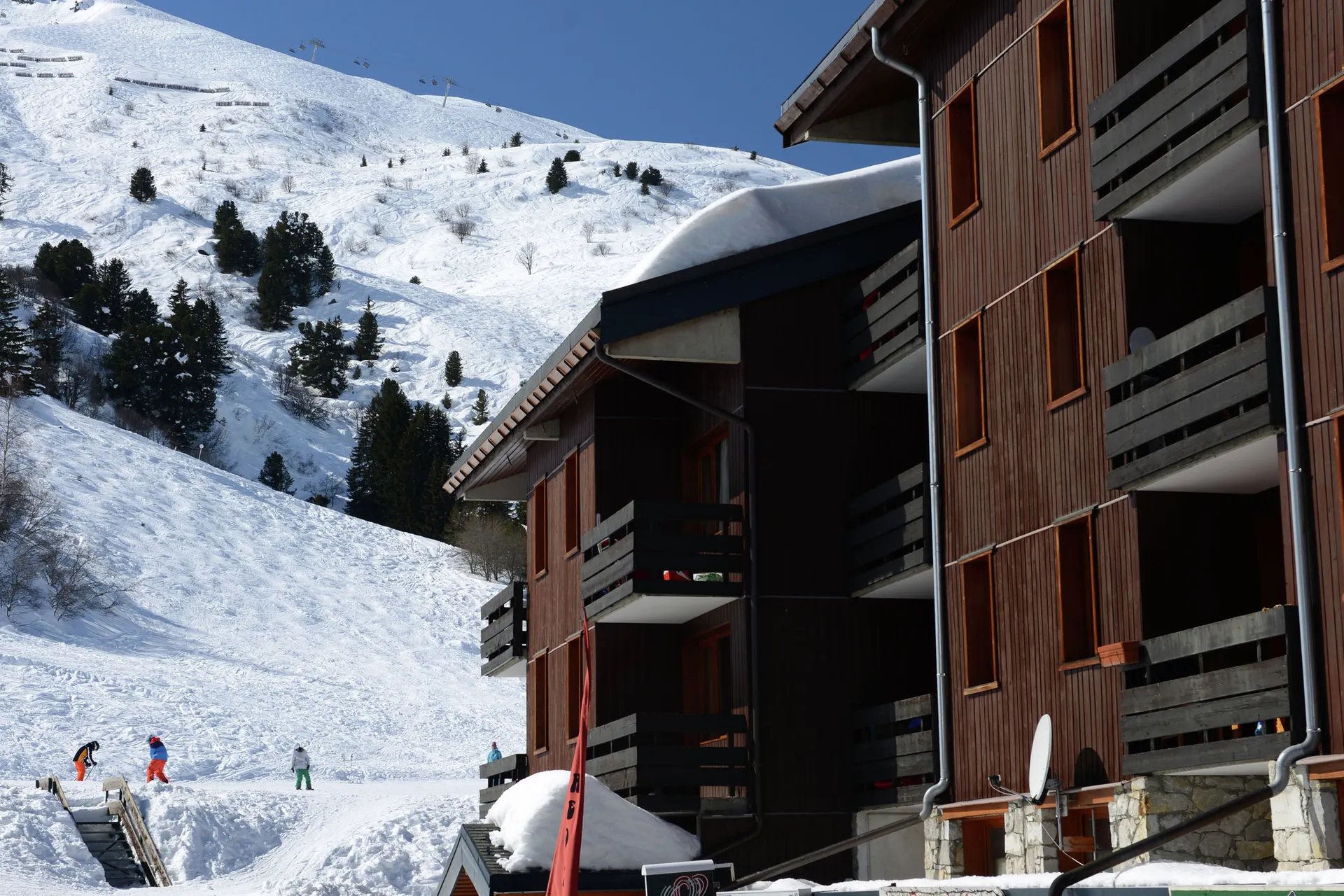 Extérieur maison de vacances (hiver)