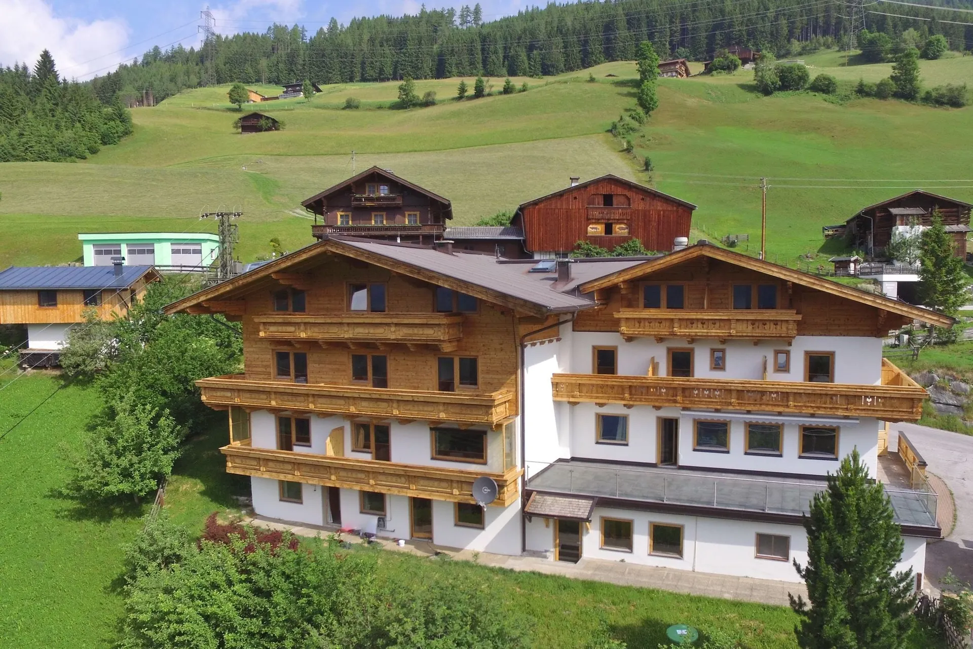 Extérieur maison de vacances (été)