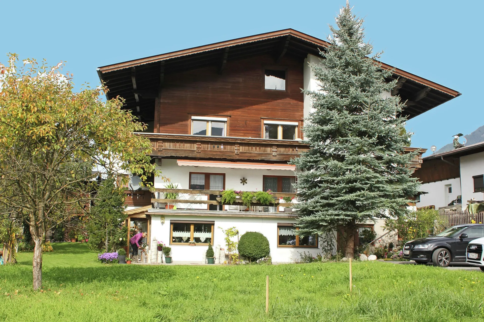 Exterieur vakantiehuis (zomer)