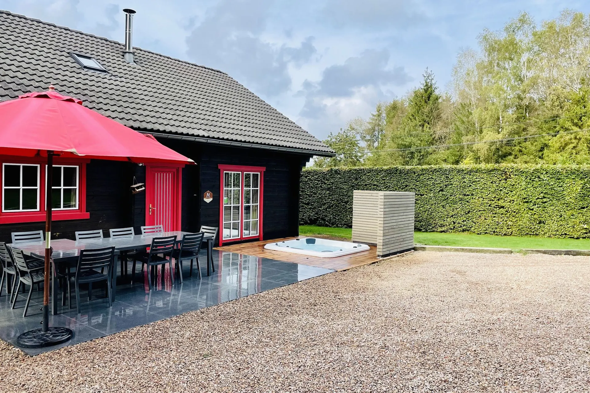 Extérieur maison de vacances (été)