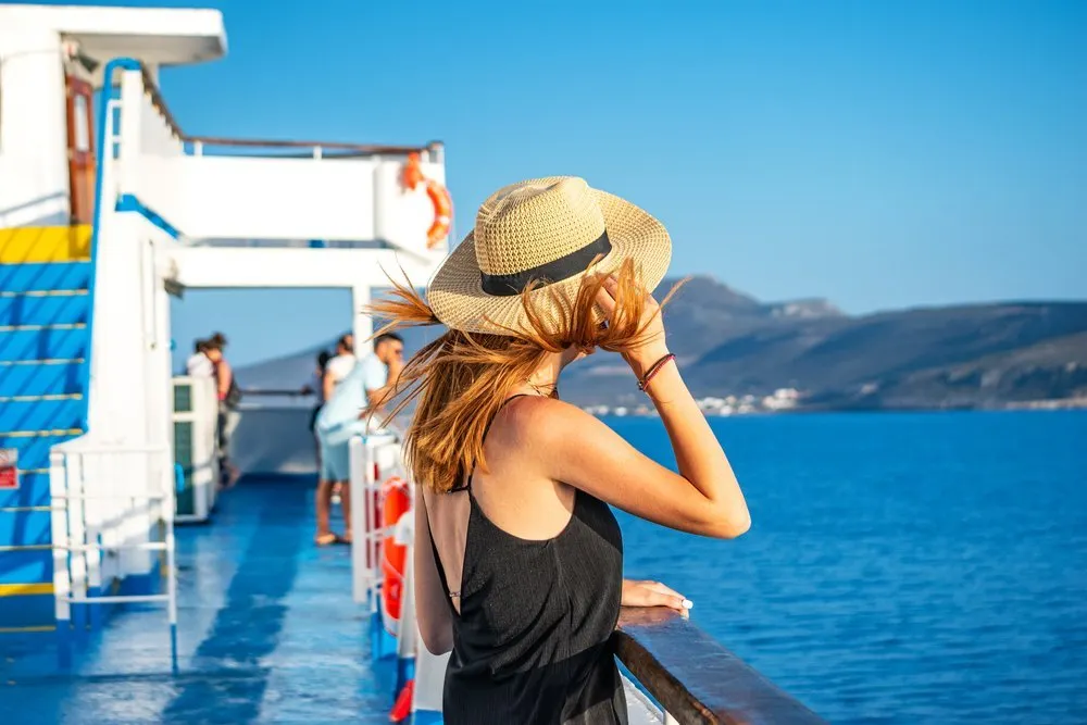 Folegandros - ferry naar Folegandros