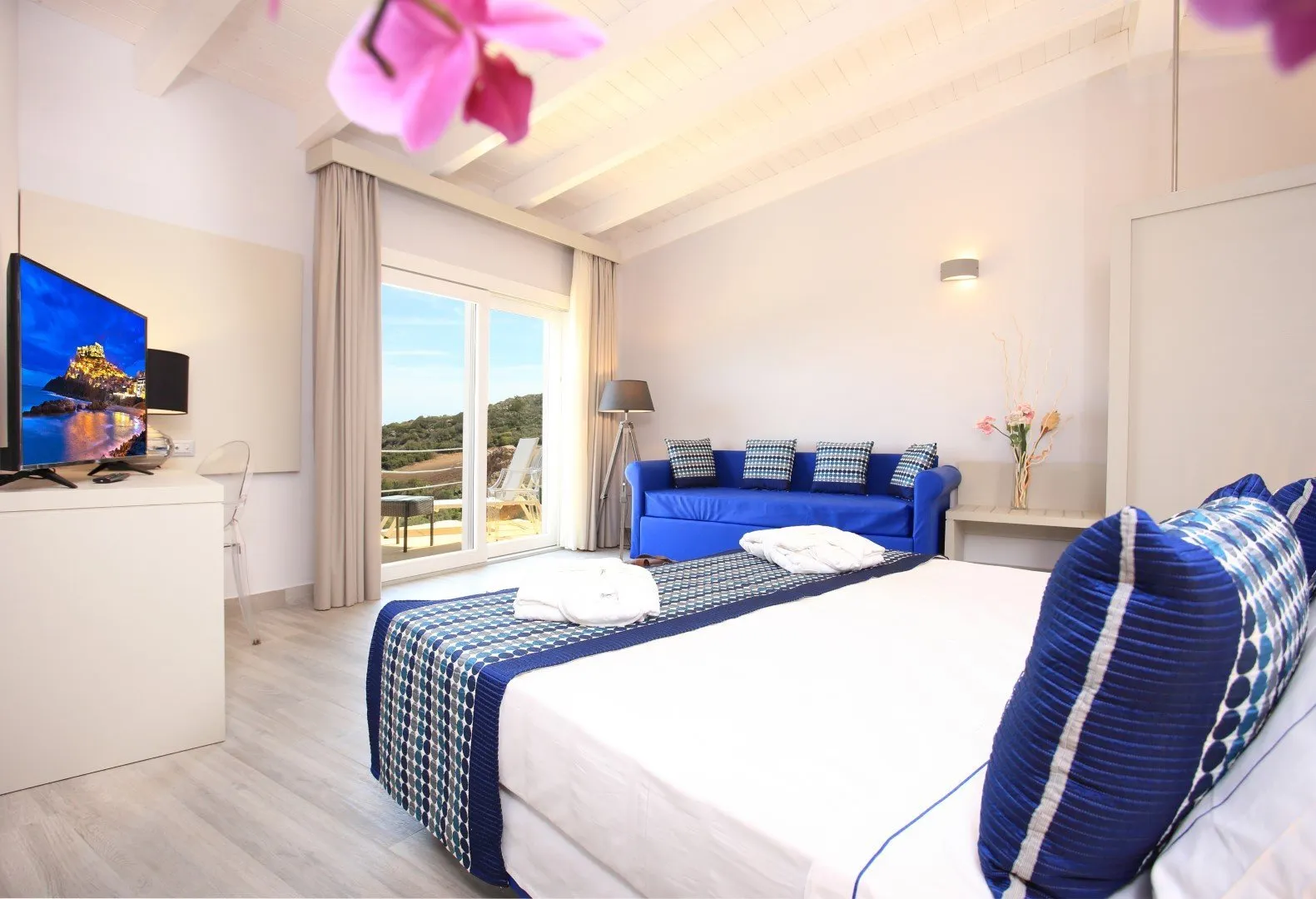 bajaloglia - sardinie - kamer met uitzicht