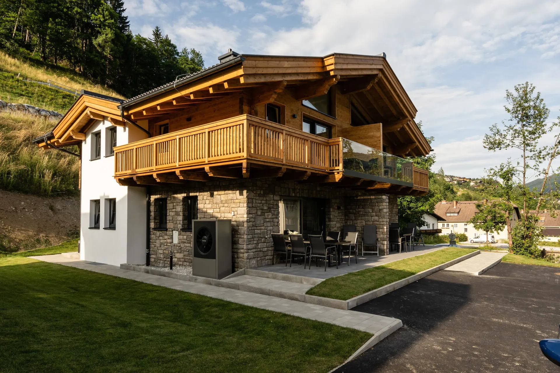 Extérieur maison de vacances (été)