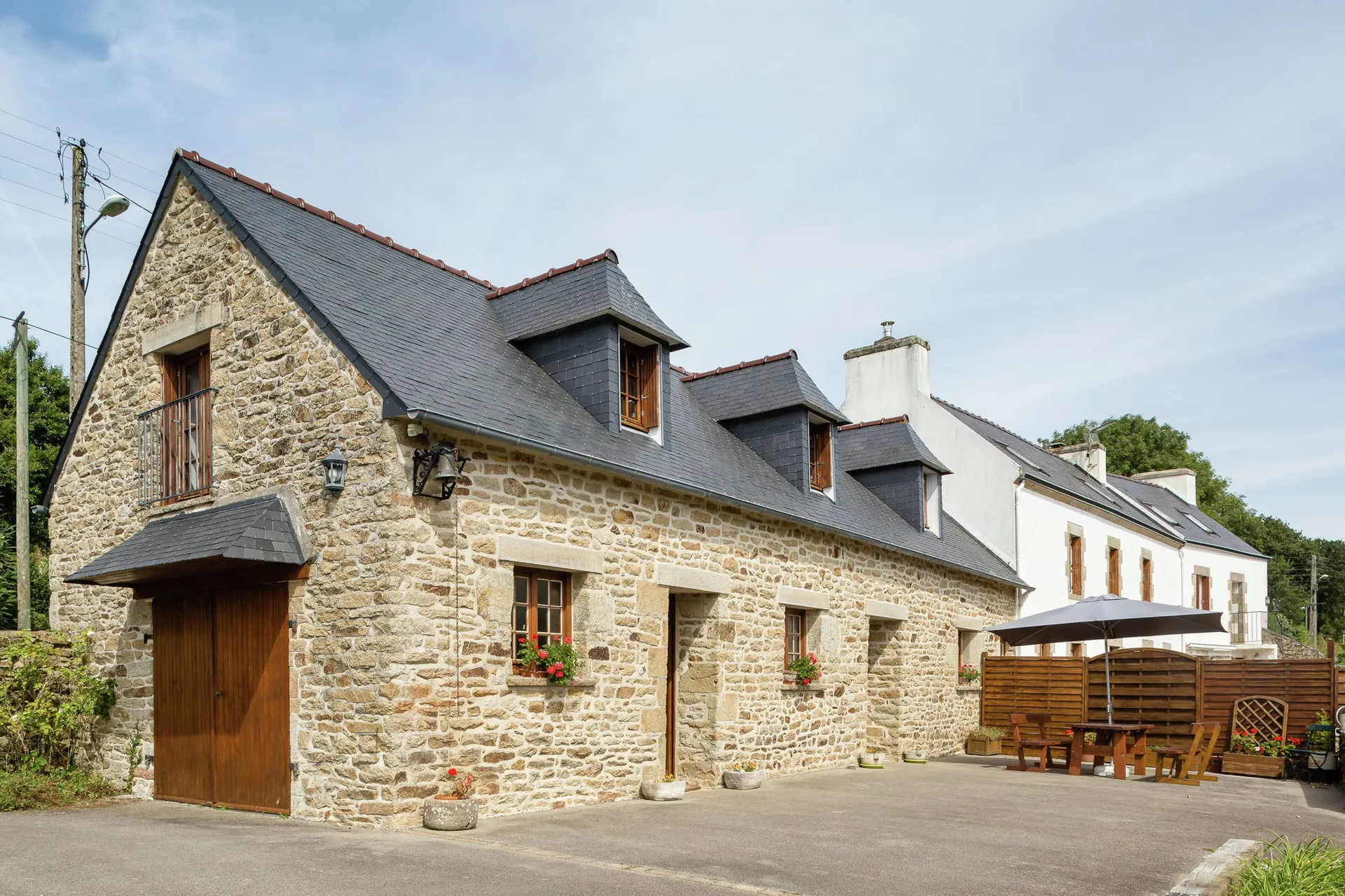 Extérieur maison de vacances (été)