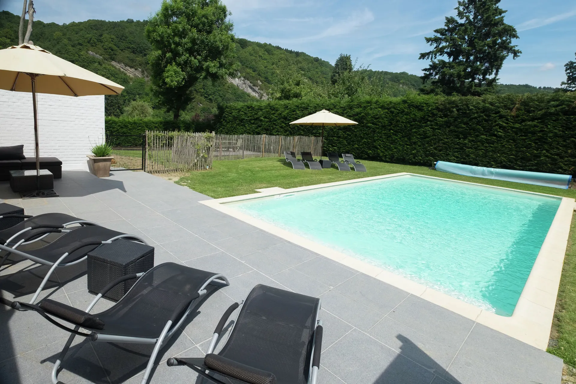 Piscine maison de vacances