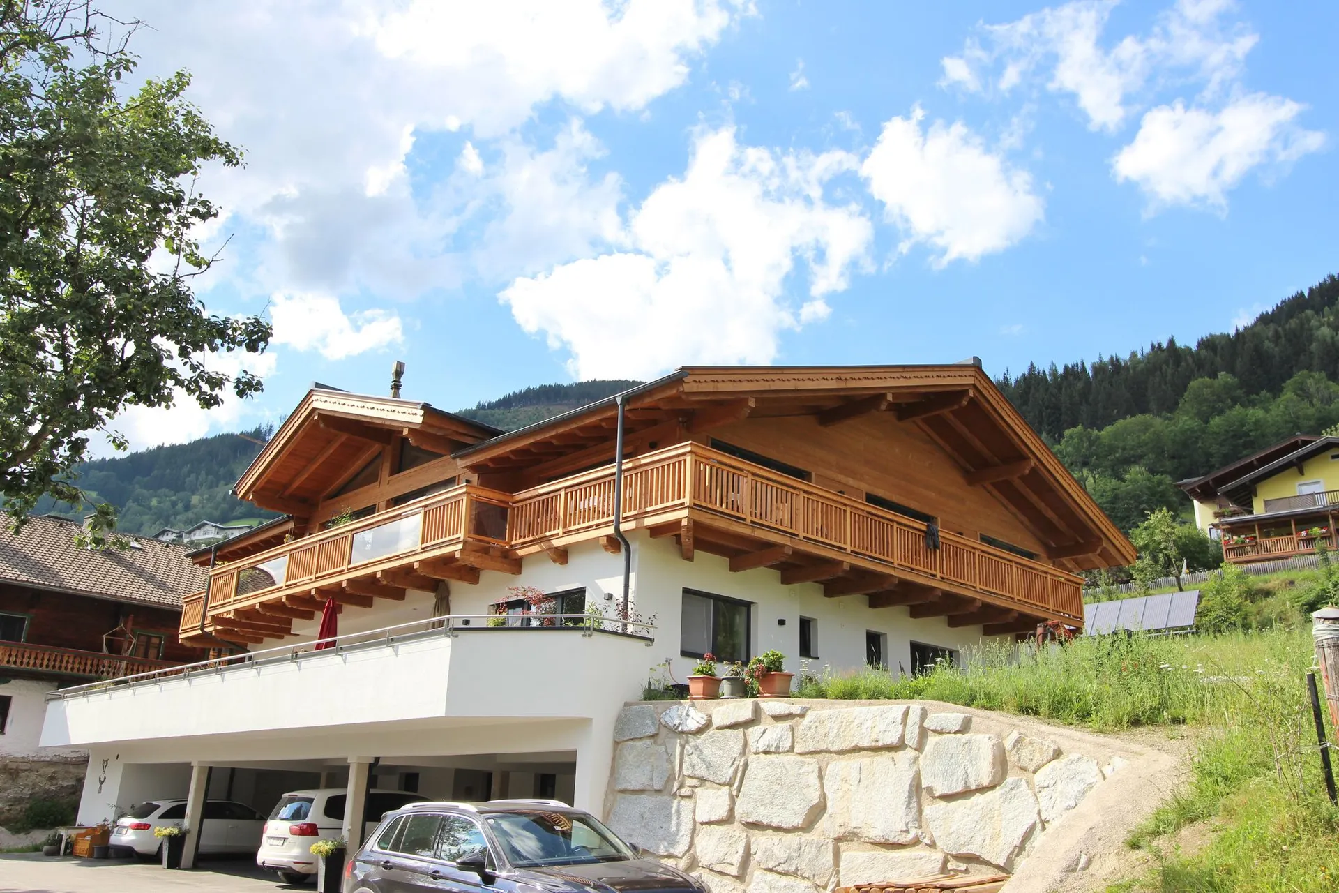 Extérieur maison de vacances (été)
