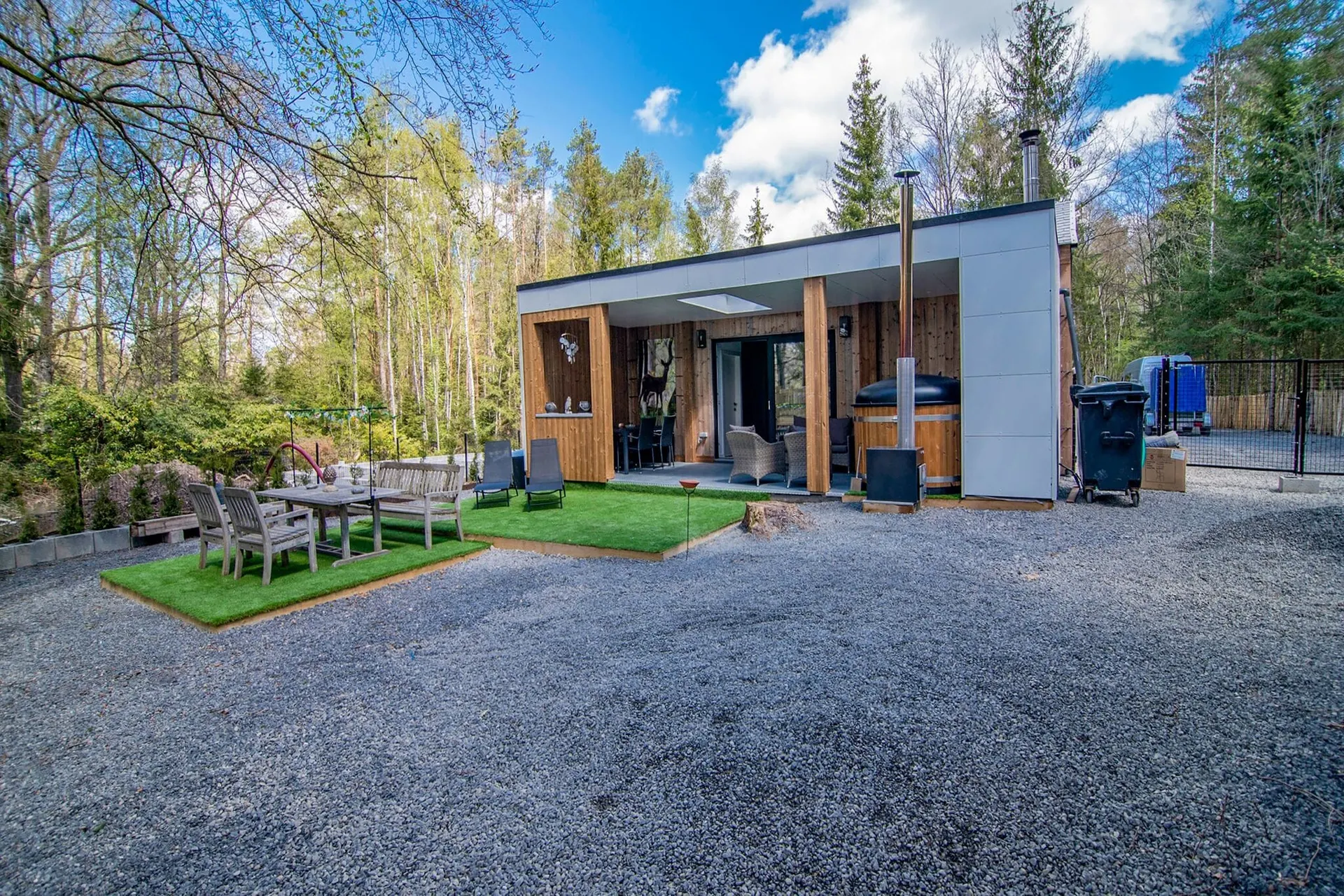 Extérieur maison de vacances (été)